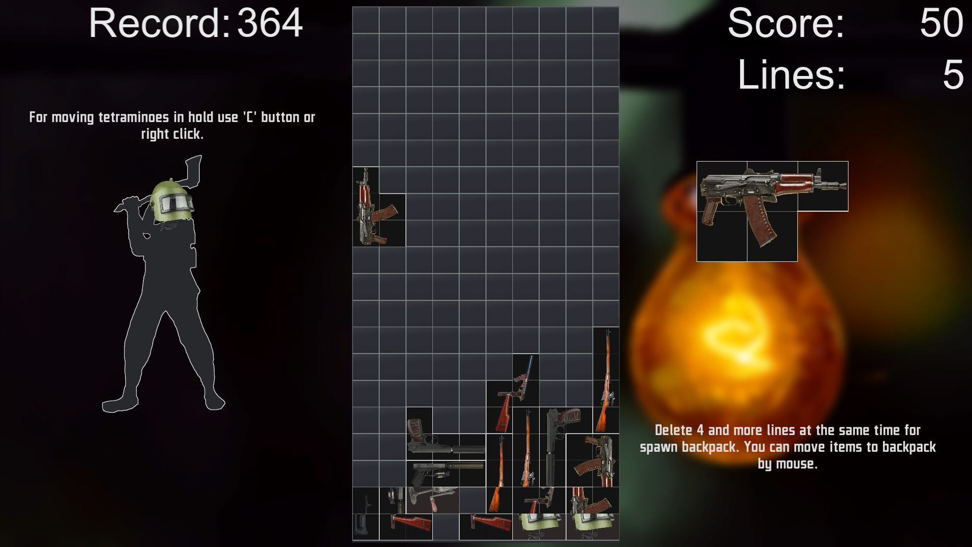 Escape from Tatris screenshot