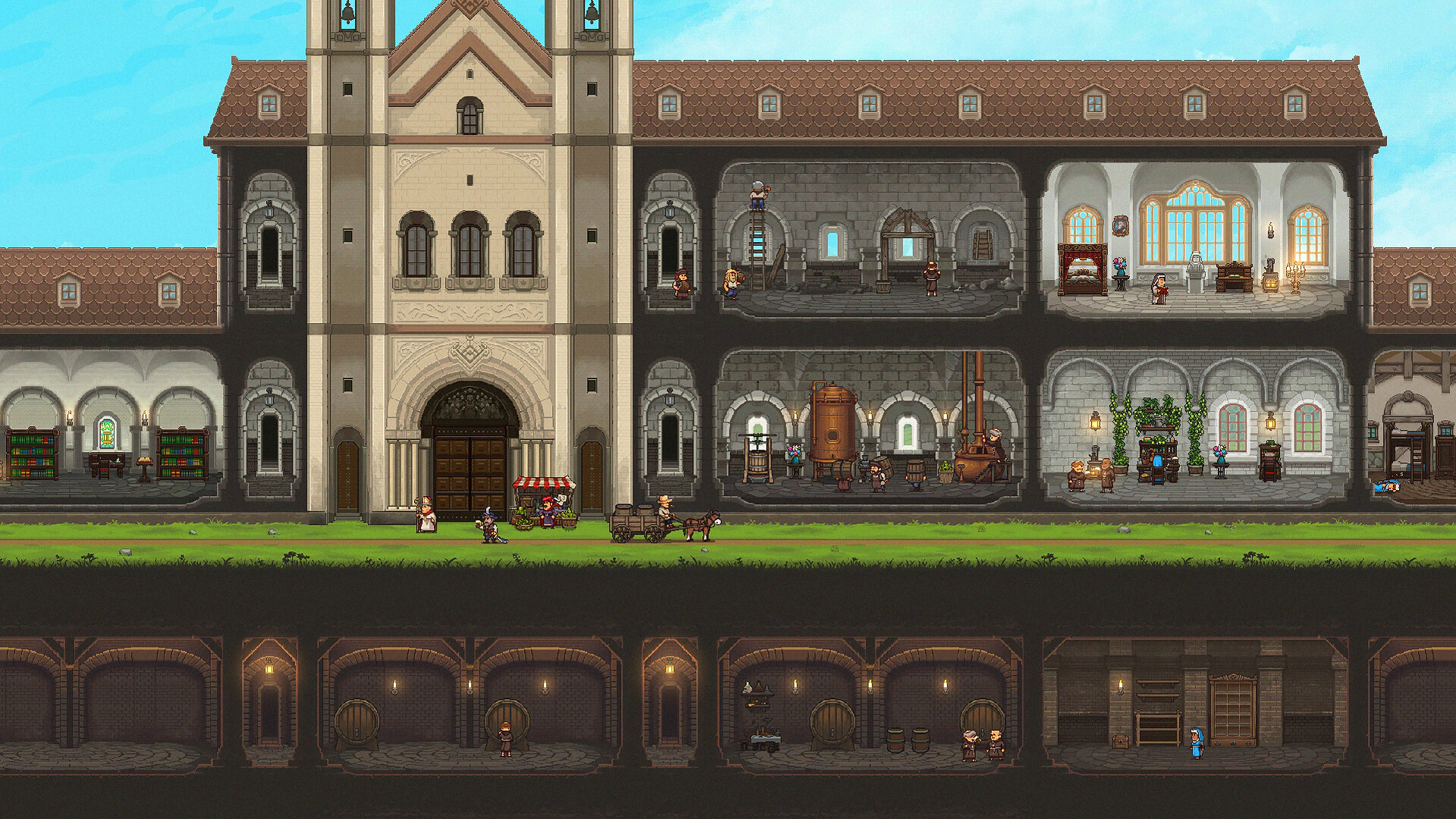 Ale Abbey - Monastery Brewery Tycoon screenshot