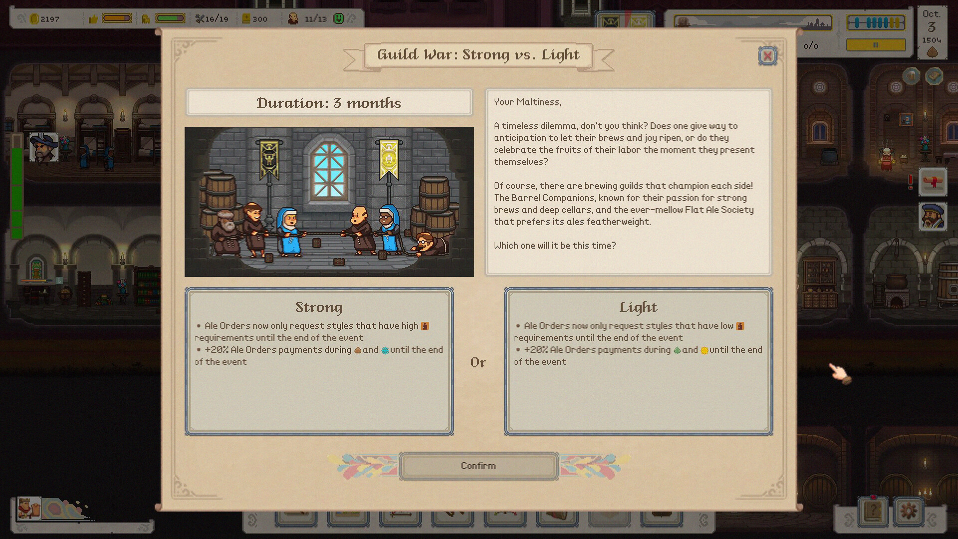 Ale Abbey - Monastery Brewery Tycoon screenshot