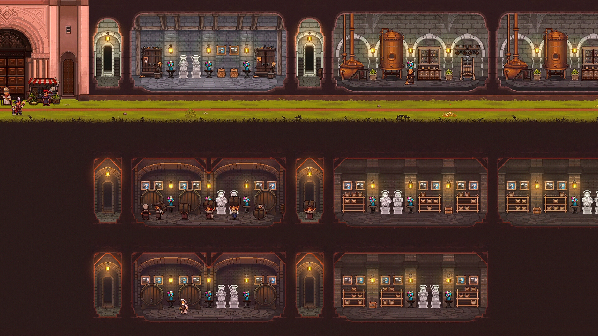 Ale Abbey - Monastery Brewery Tycoon screenshot