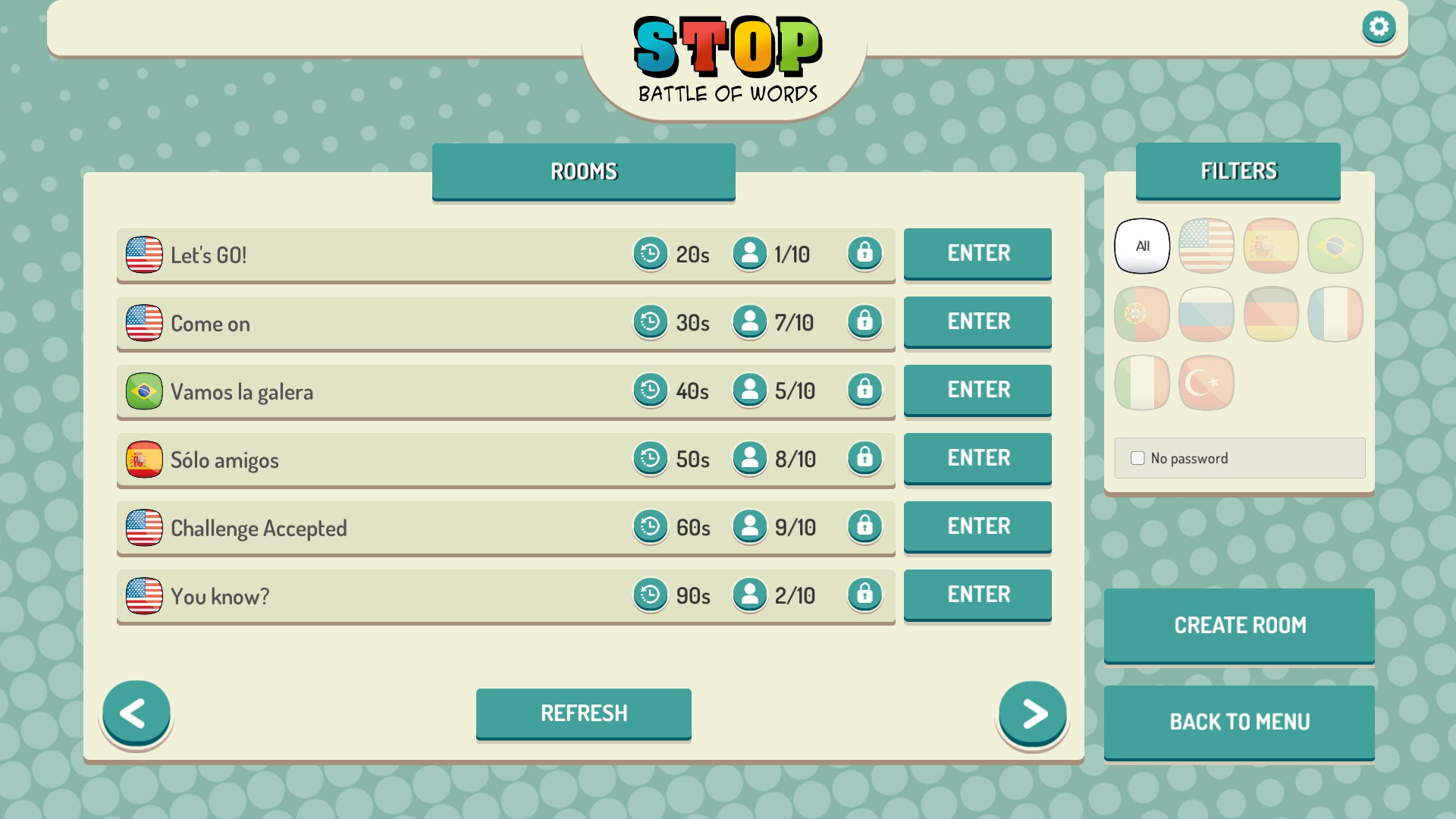 Stop Online - Battle of Words screenshot