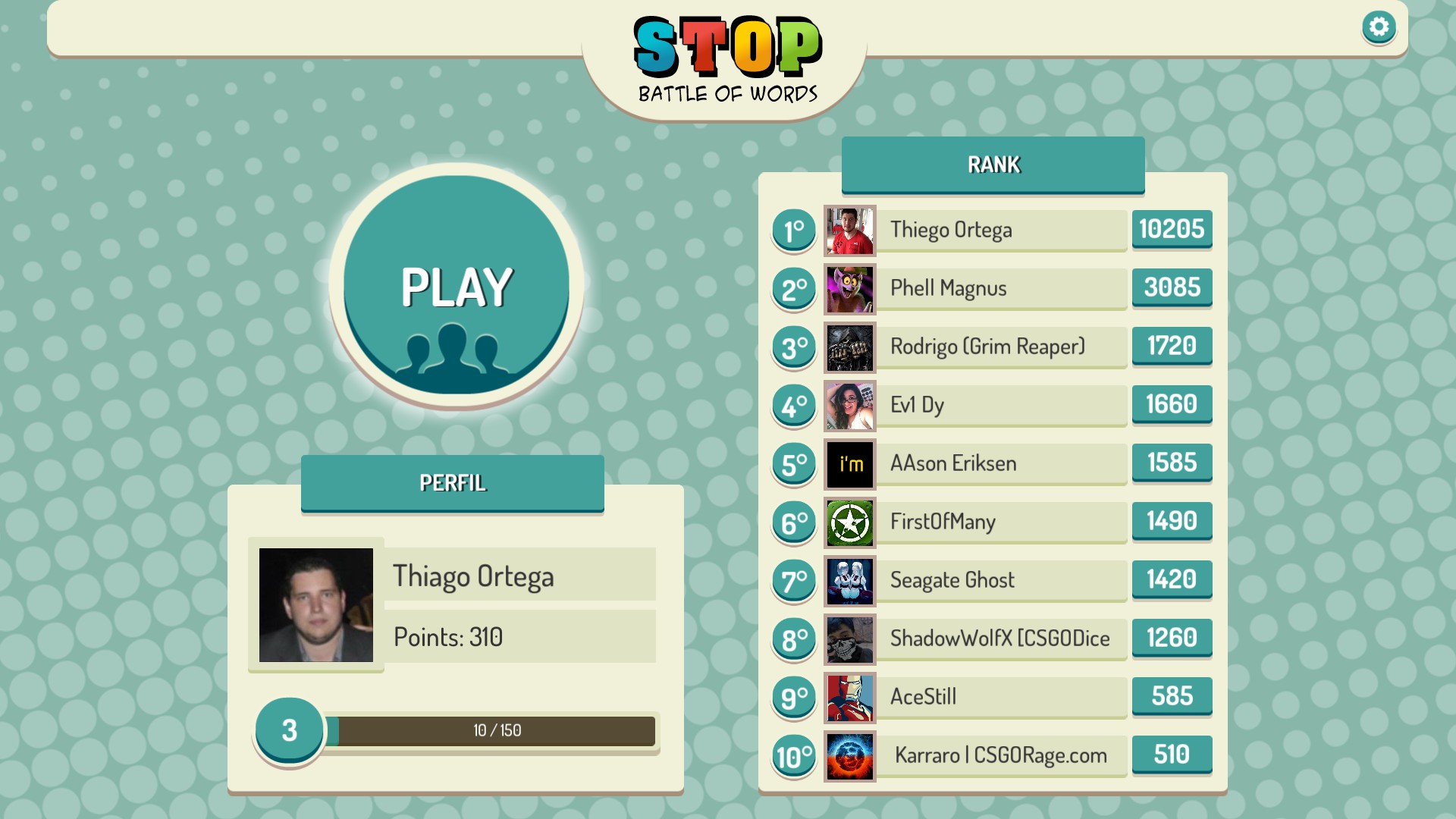Stop Online - Battle of Words screenshot