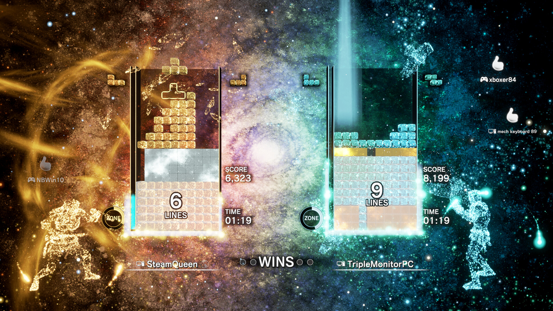 Tetris® Effect: Connected screenshot
