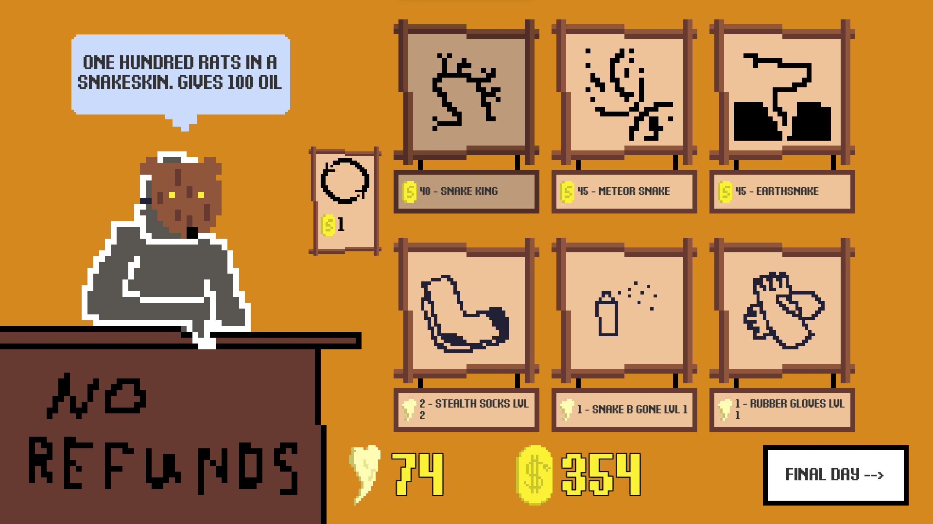 SNAKE FARM screenshot