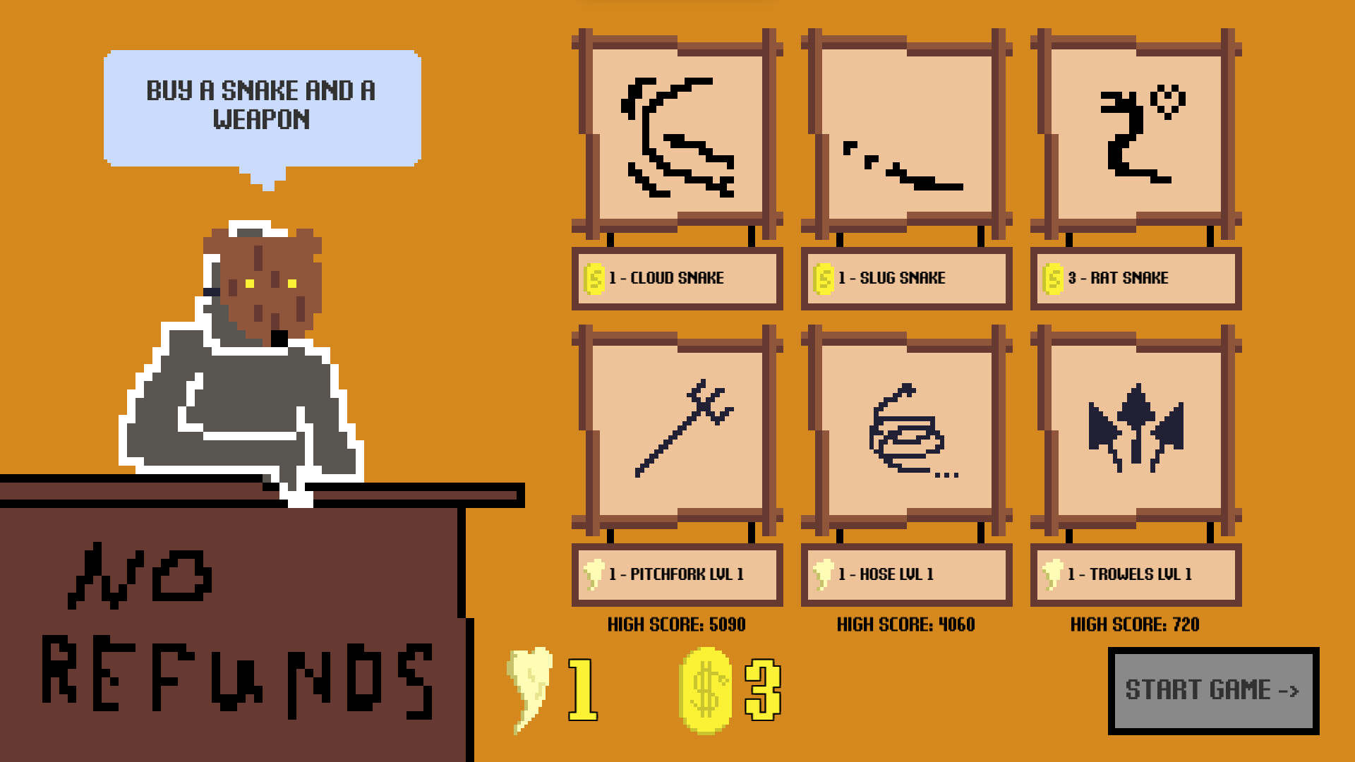 SNAKE FARM screenshot