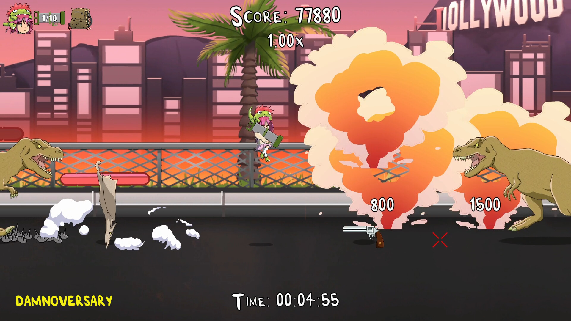 DAMNOSAUR screenshot