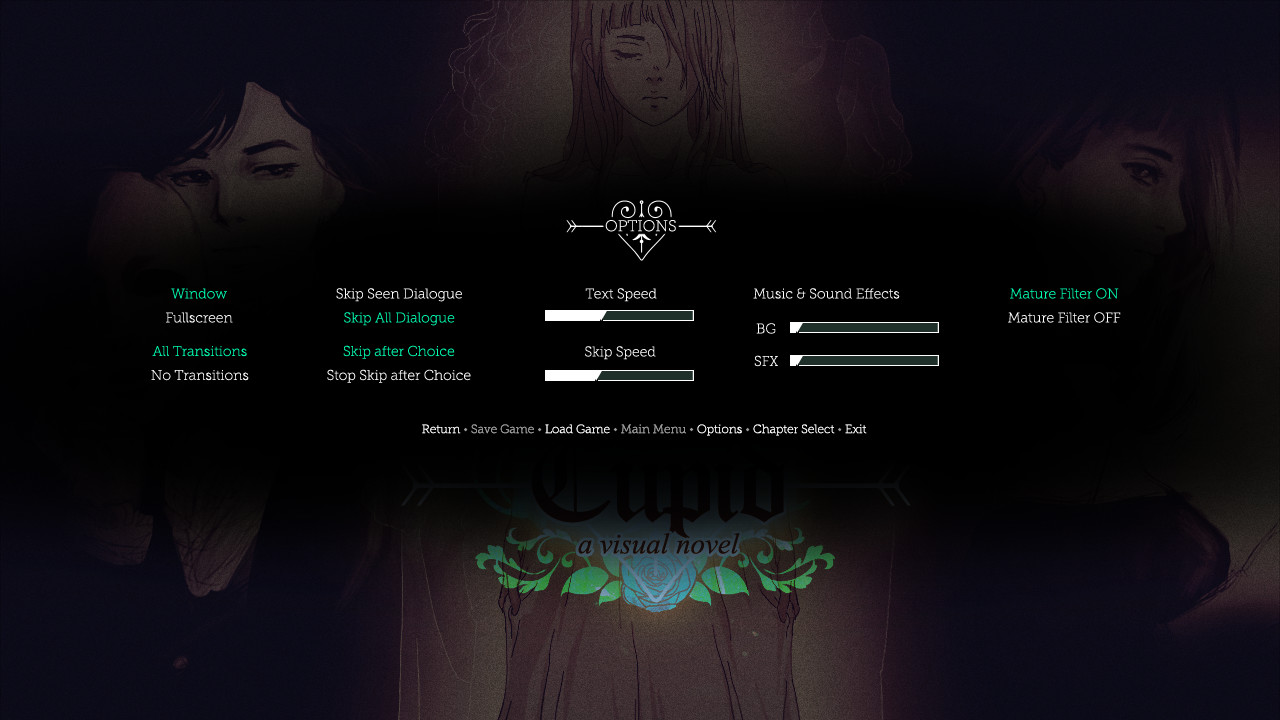 CUPID - A free to play Visual Novel screenshot