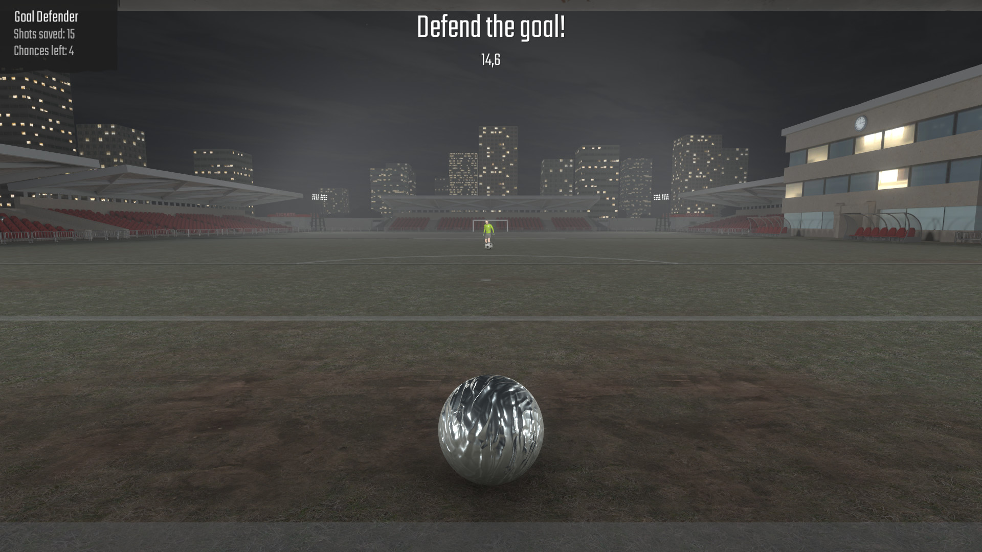 Dark Roll: Free Kick Challenge screenshot
