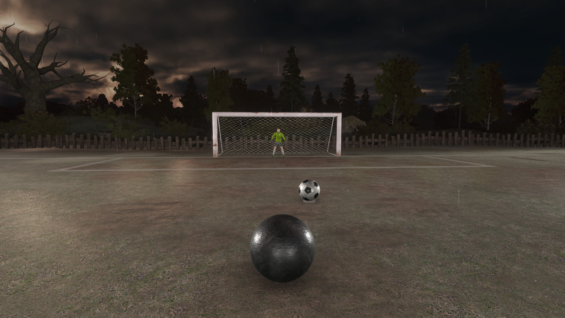 Dark Roll: Free Kick Challenge screenshot