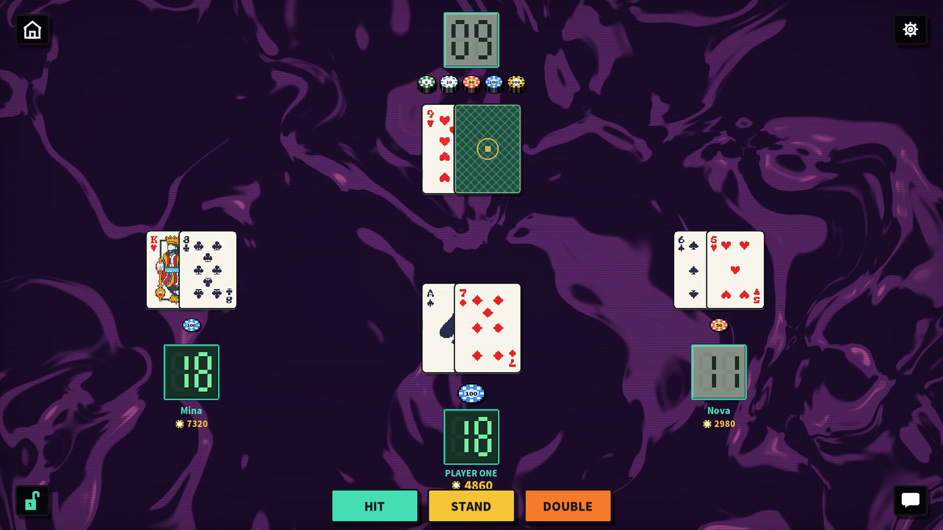 Pixel BlackJack - 二十一点 screenshot