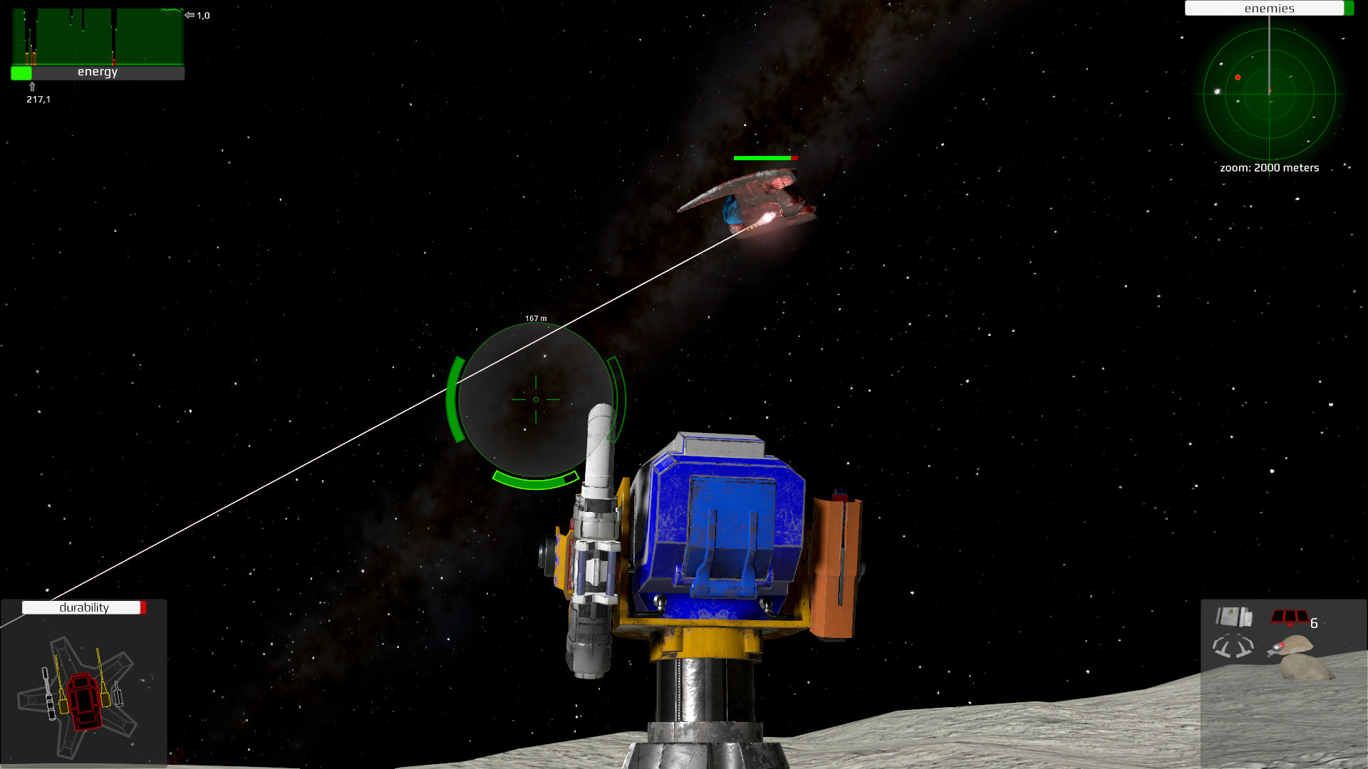 Moon Defence screenshot