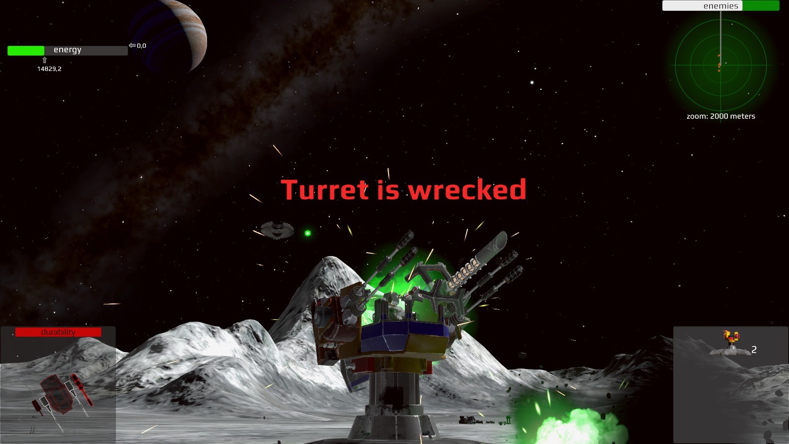 Moon Defence screenshot
