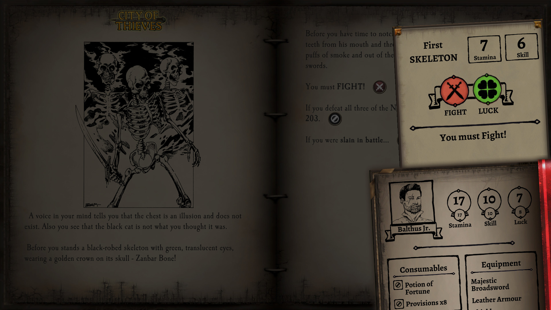 Fighting Fantasy Classics screenshot