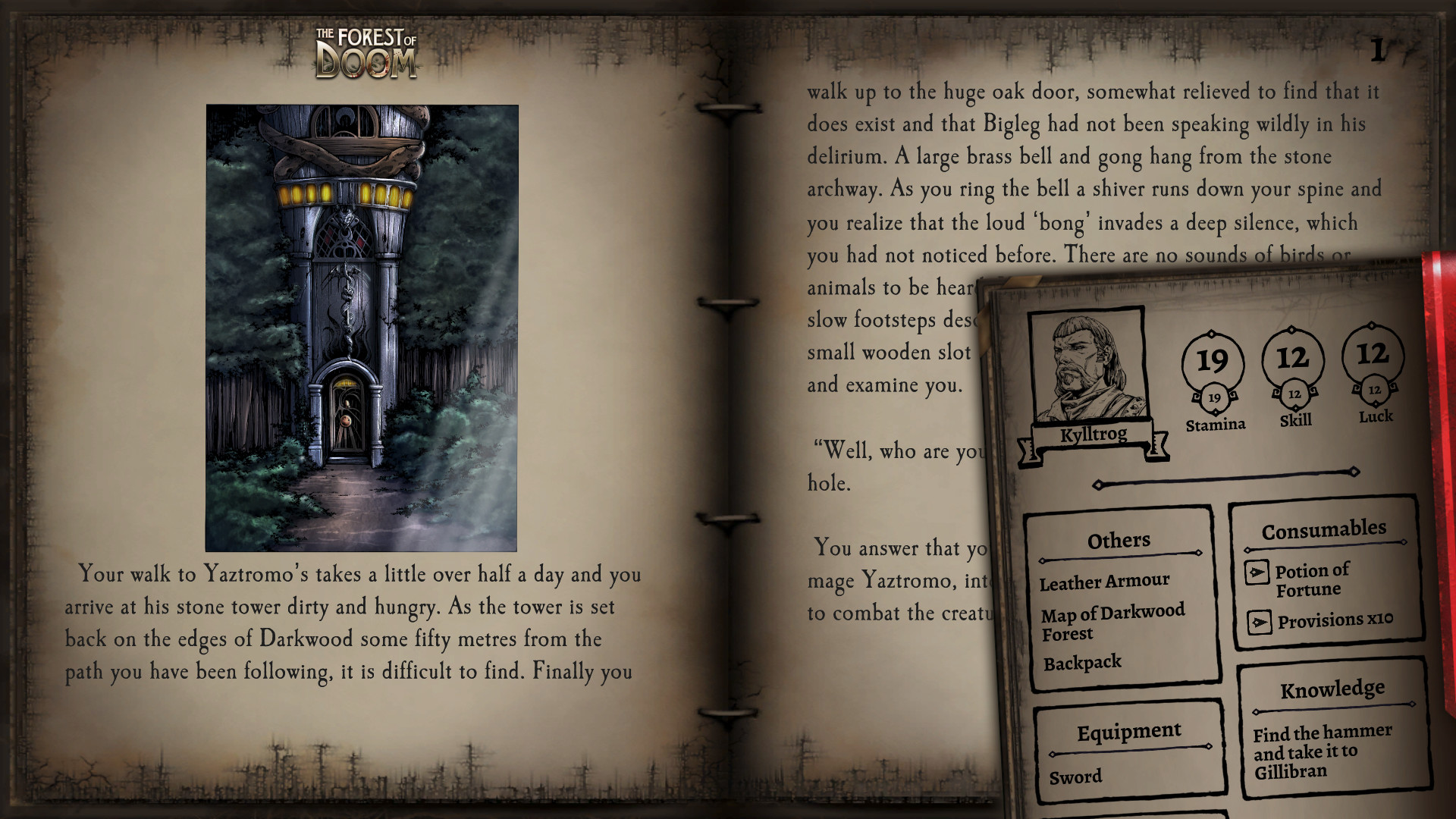 Fighting Fantasy Classics screenshot