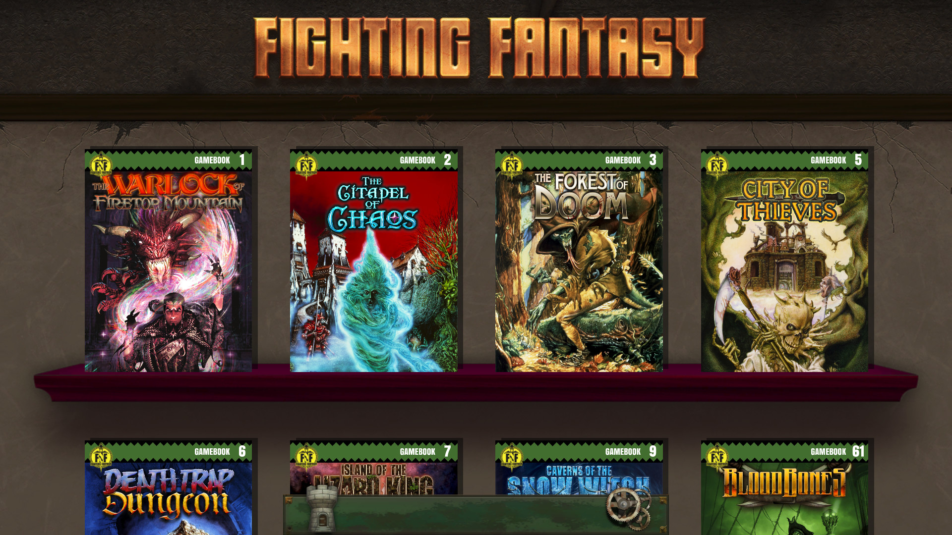 Fighting Fantasy Classics screenshot