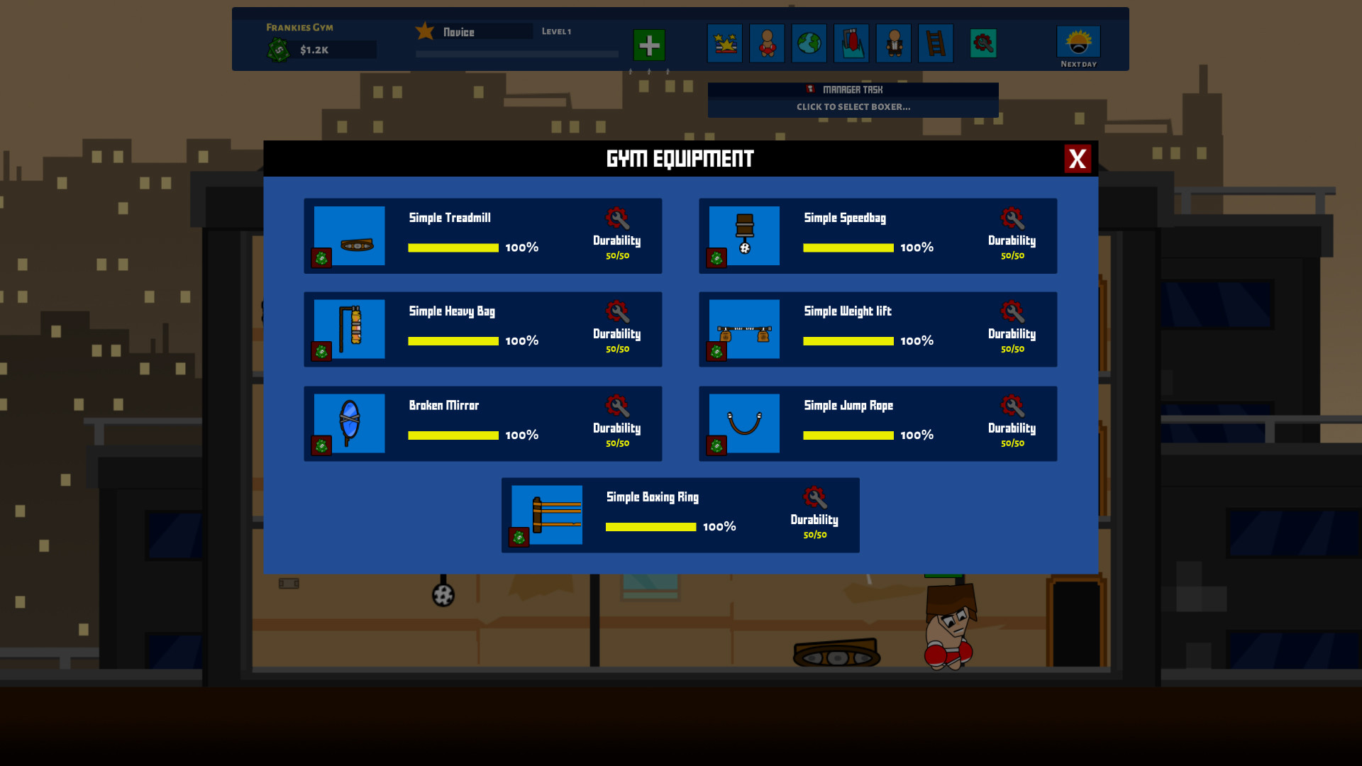 Boxing School screenshot