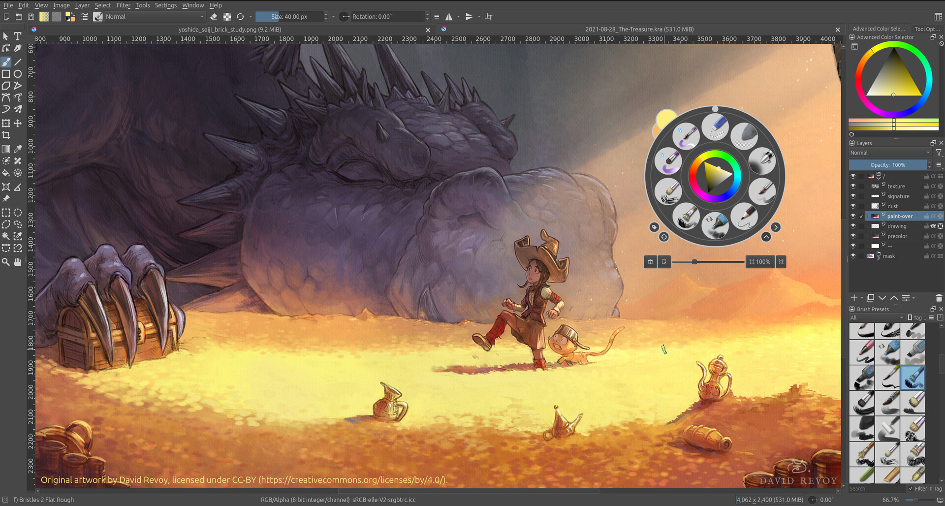 Krita screenshot