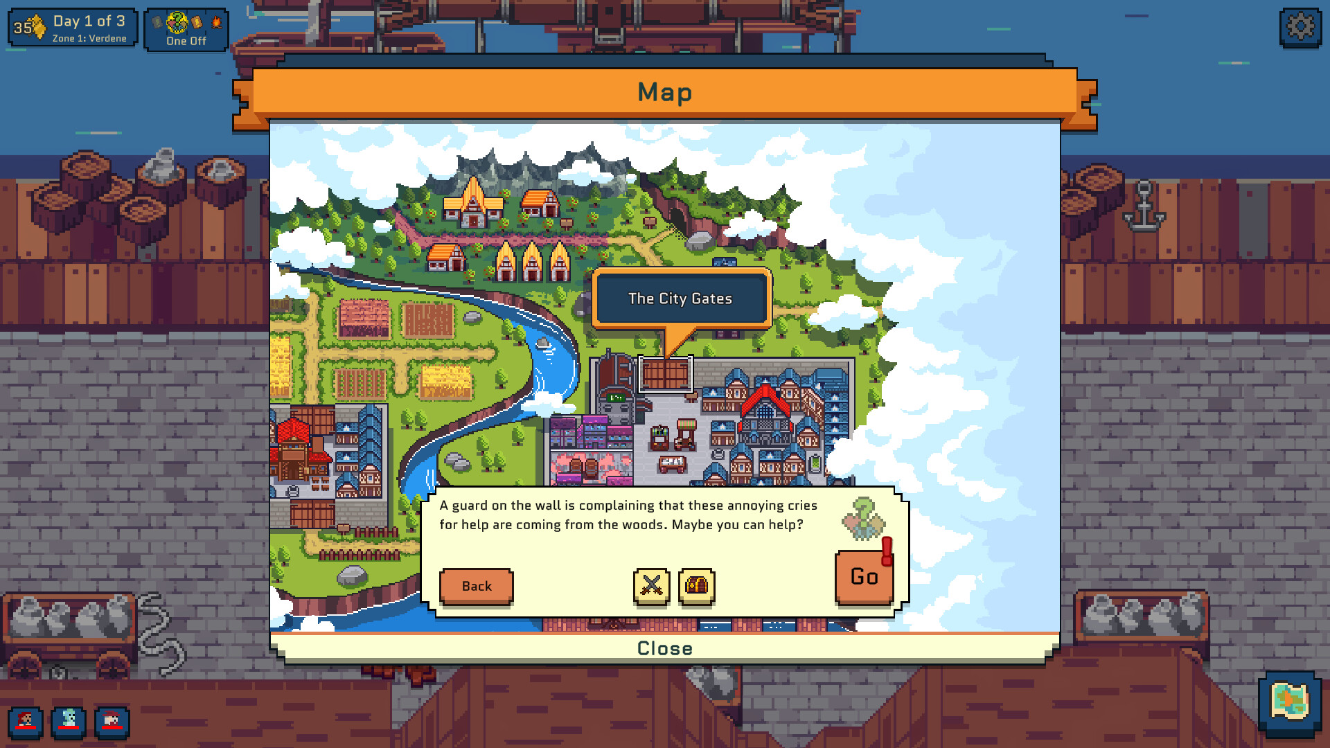 Timewreck Tales: A Rogue RPG screenshot