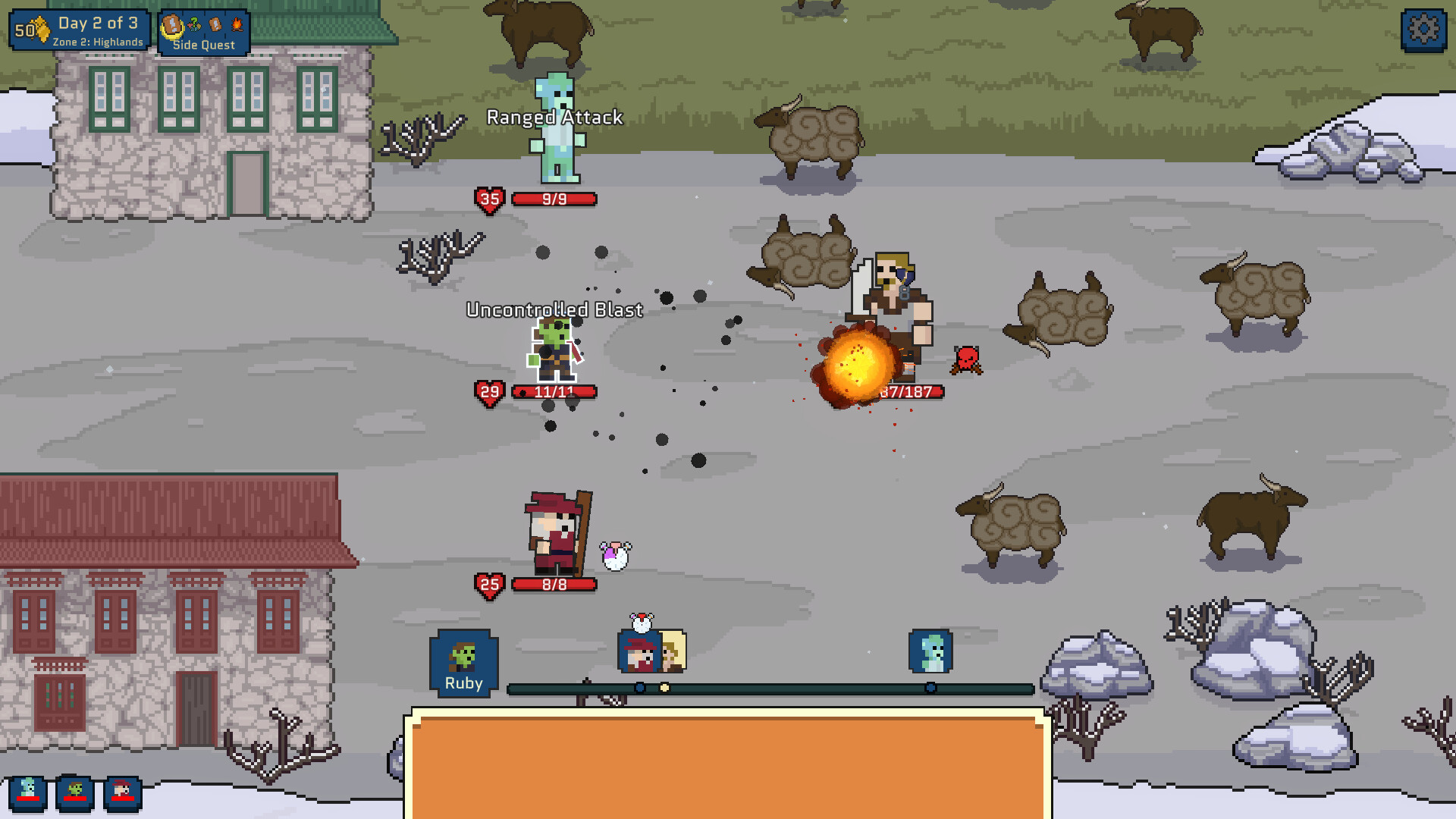 Timewreck Tales: A Rogue RPG screenshot
