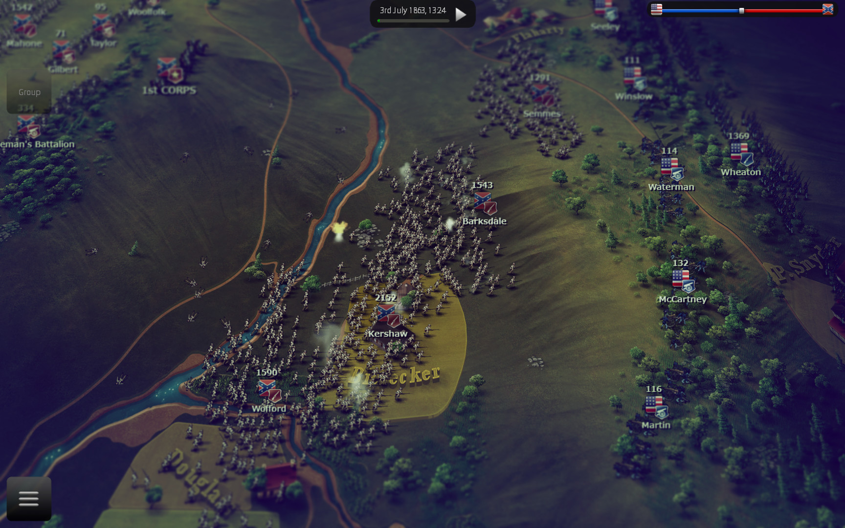 Ultimate General: Gettysburg screenshot