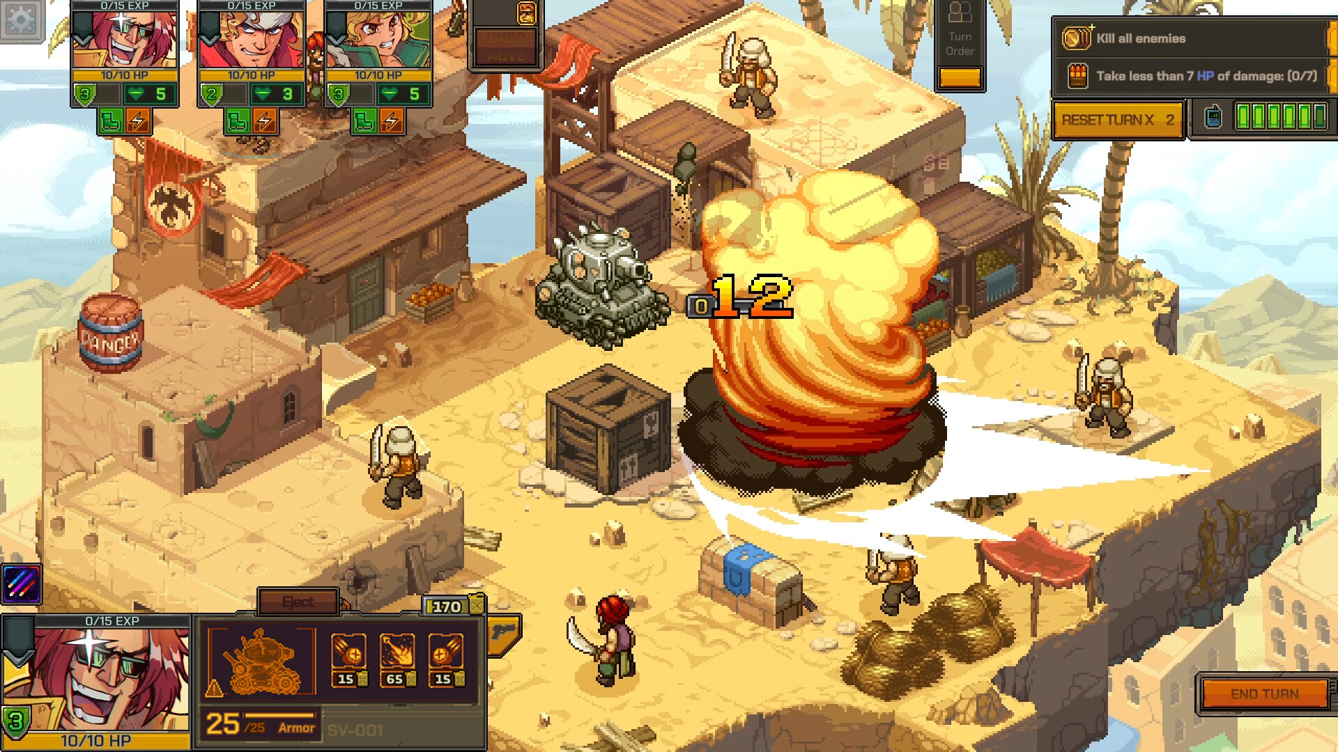 Metal Slug Tactics screenshot