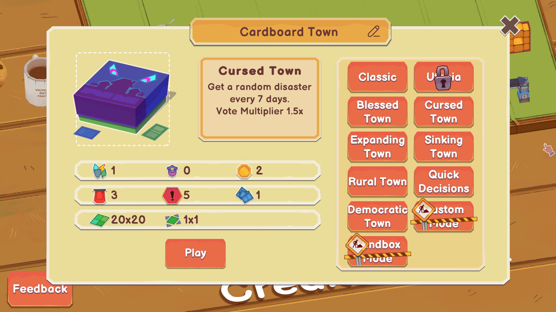 Cardboard Town screenshot