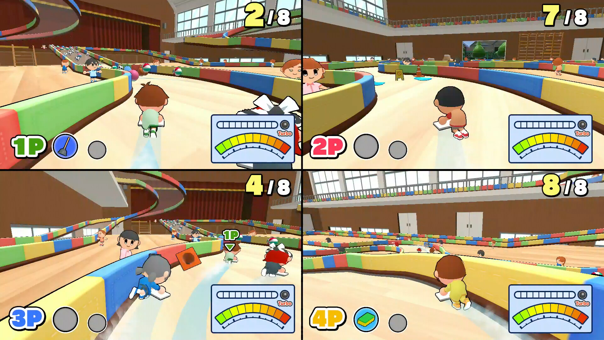 Floor Wiping Race screenshot