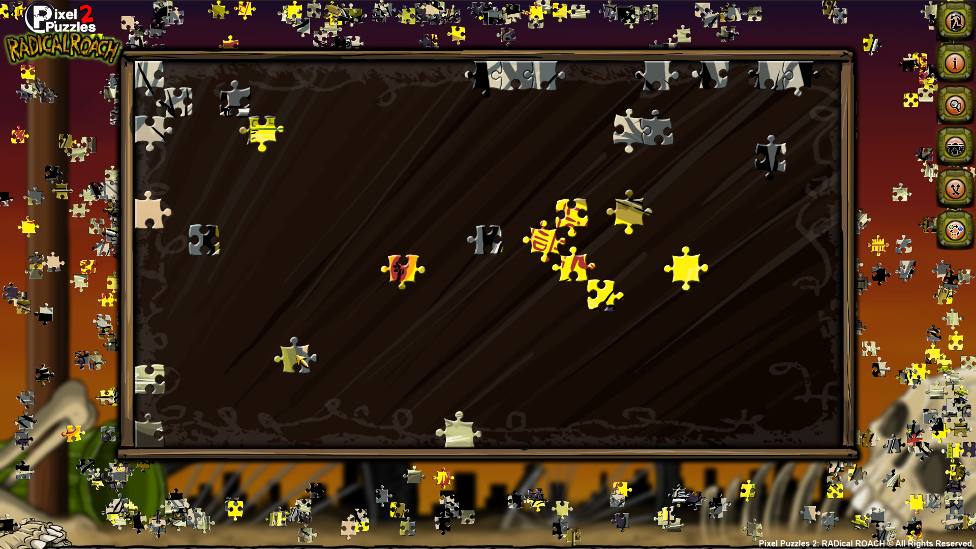 Pixel Puzzles 2: RADical ROACH screenshot
