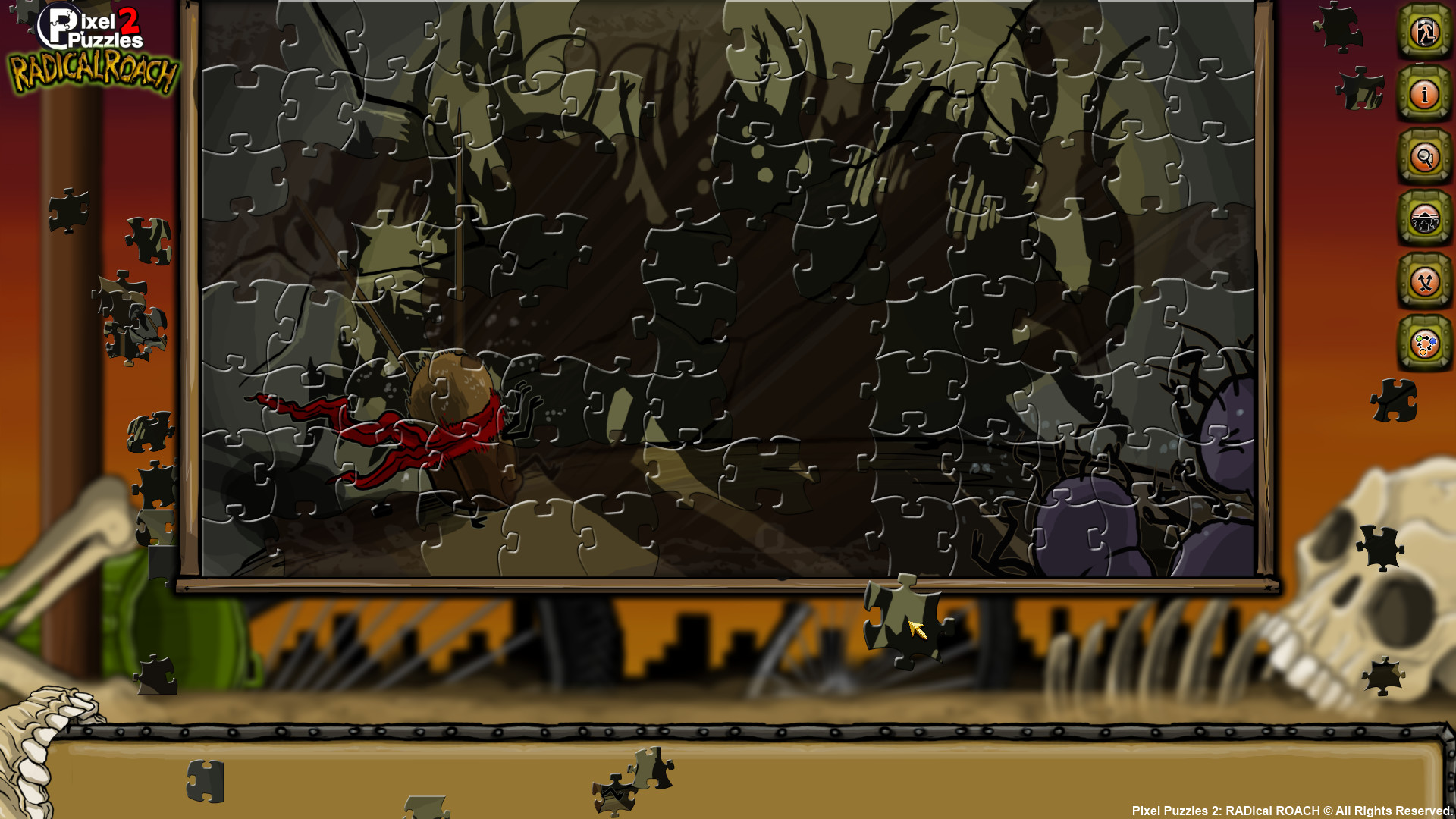 Pixel Puzzles 2: RADical ROACH screenshot