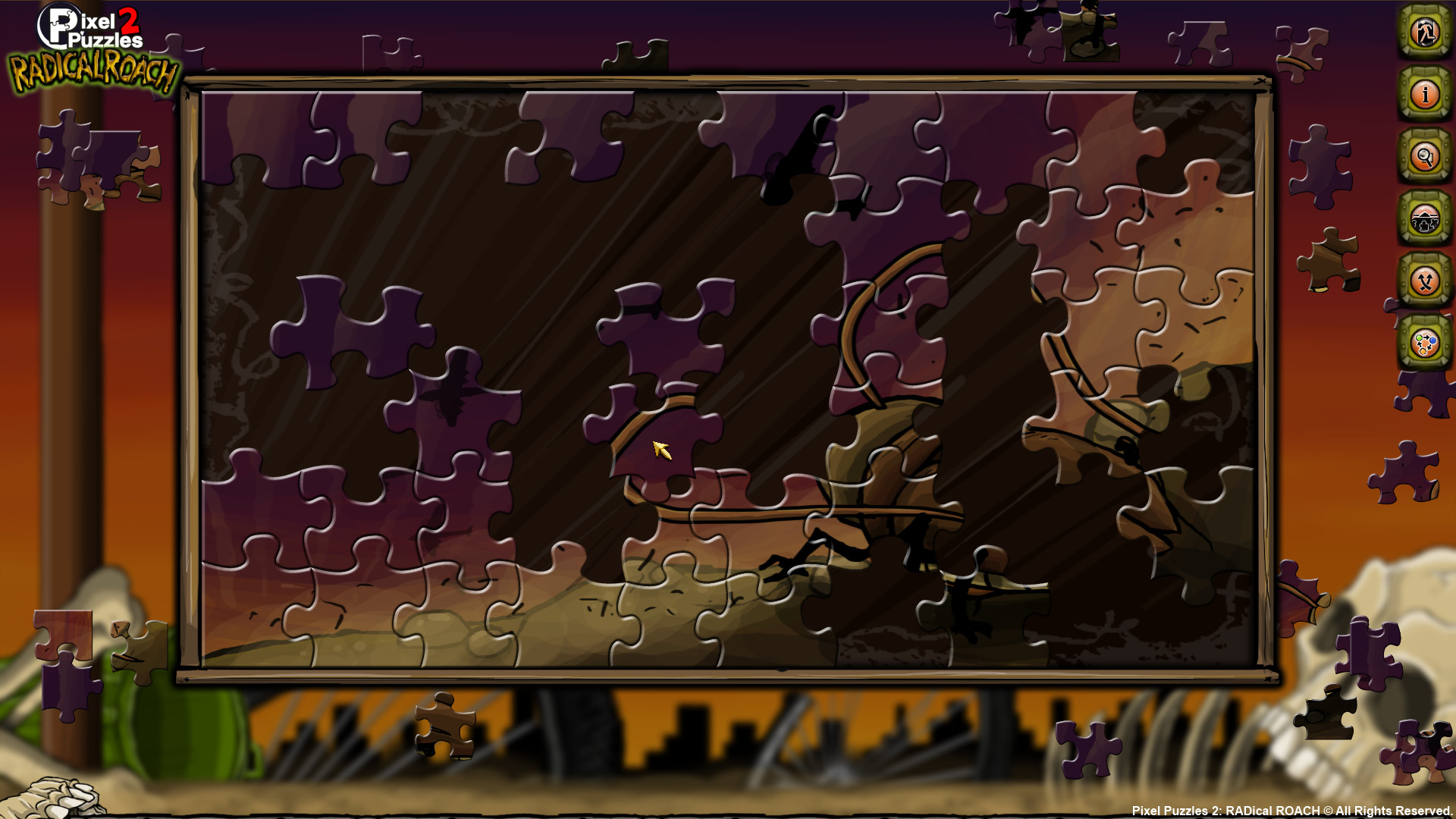 Pixel Puzzles 2: RADical ROACH screenshot
