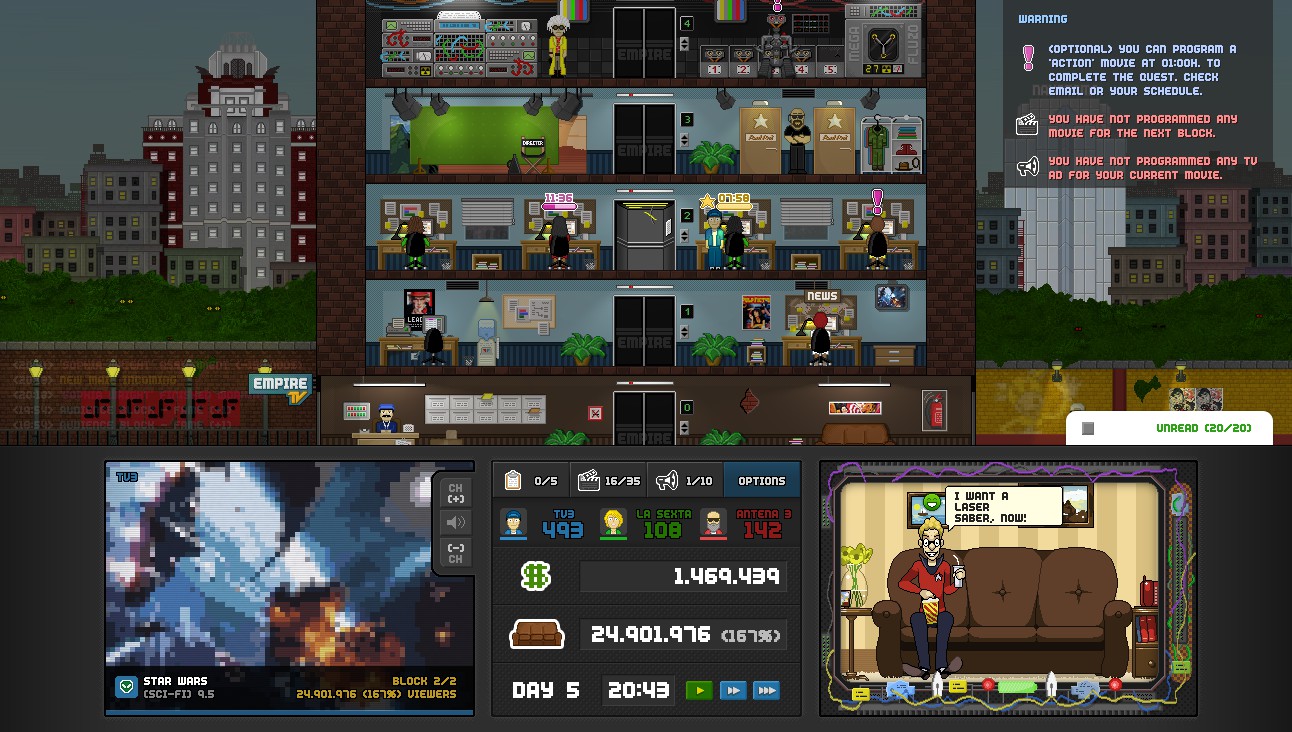 Empire TV Tycoon screenshot