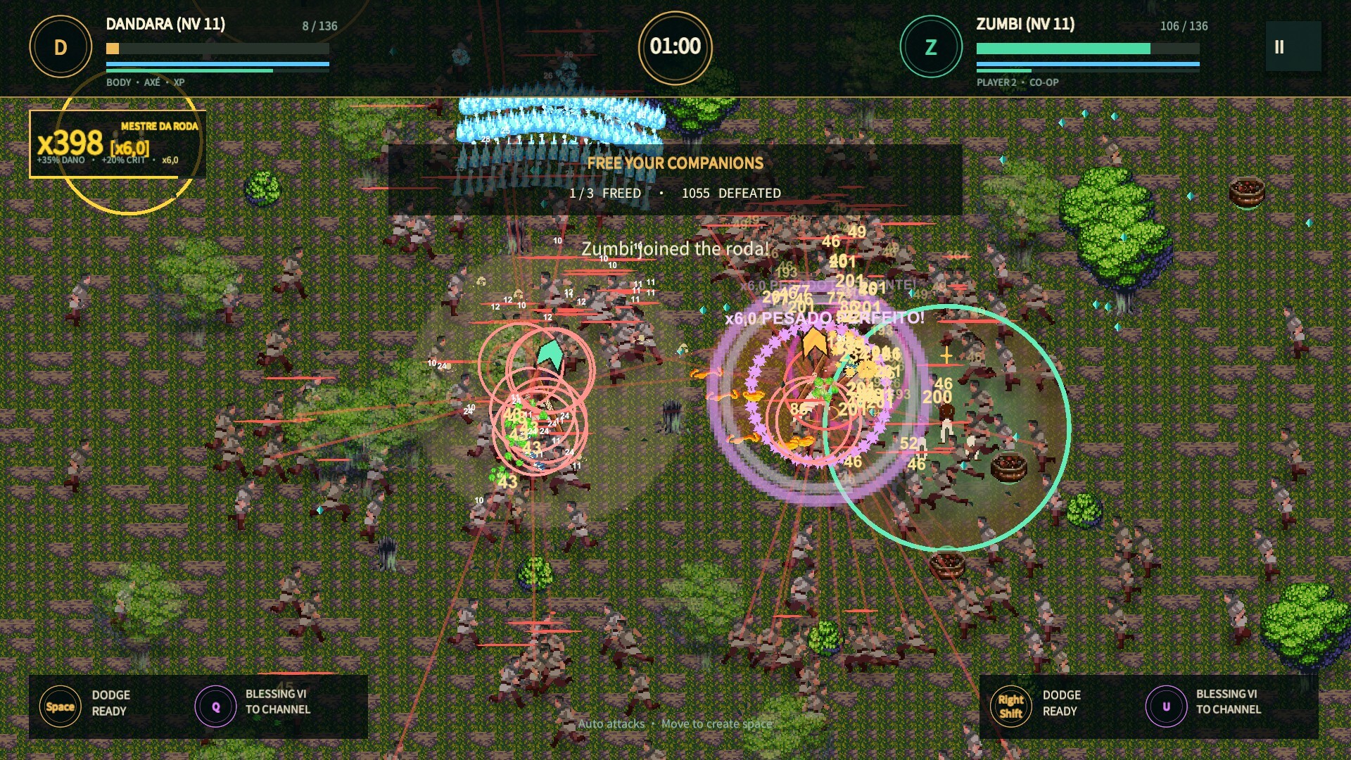 Capoeirogue screenshot