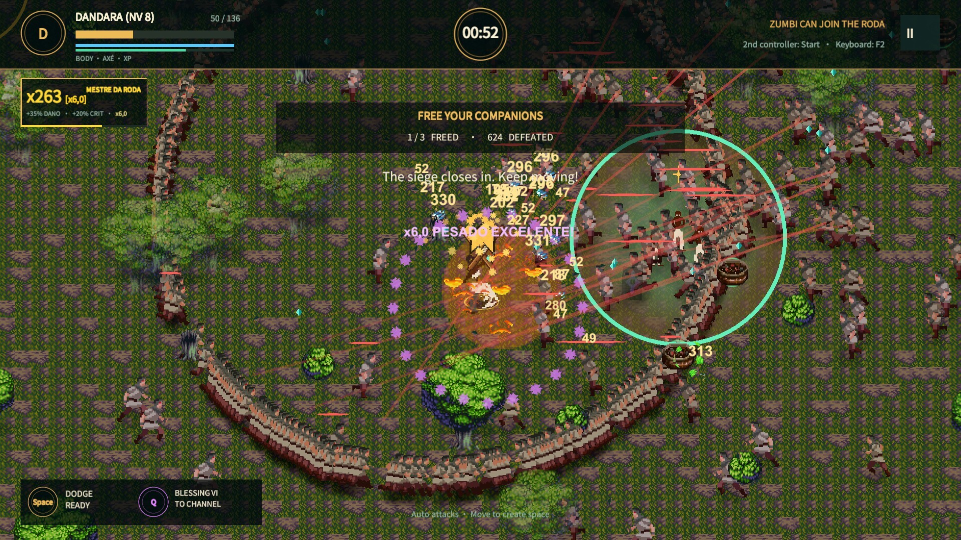 Capoeirogue screenshot