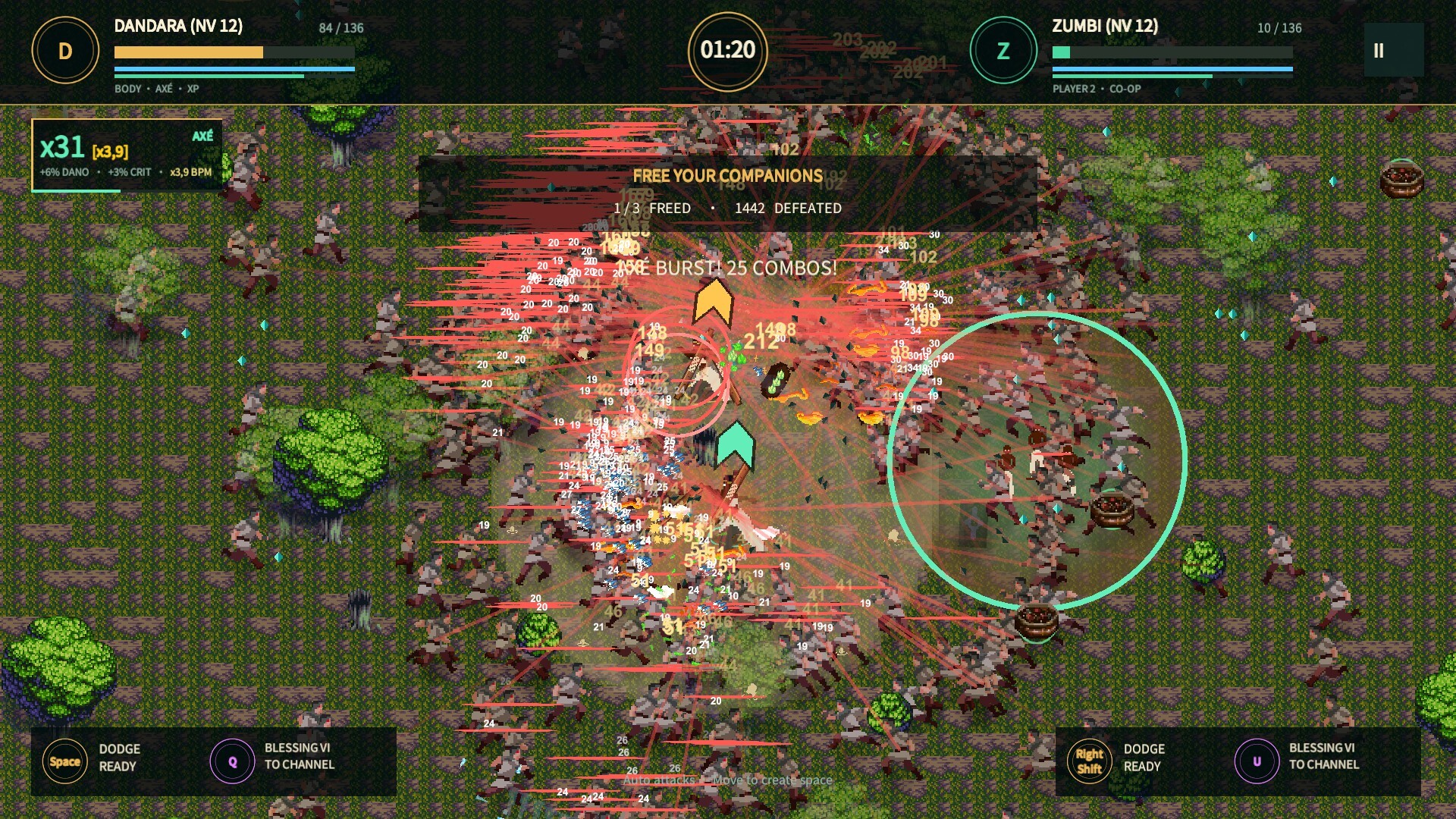 Capoeirogue screenshot