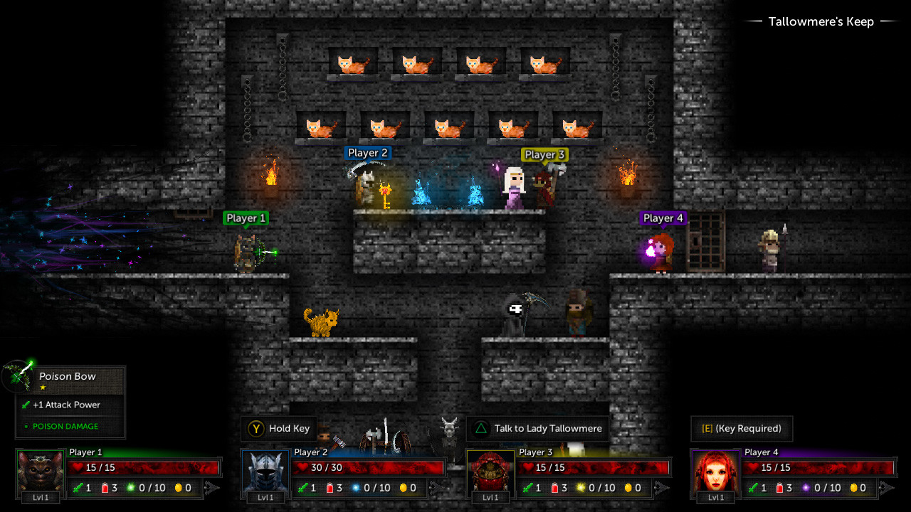 Tallowmere 2: Curse of the Kittens screenshot