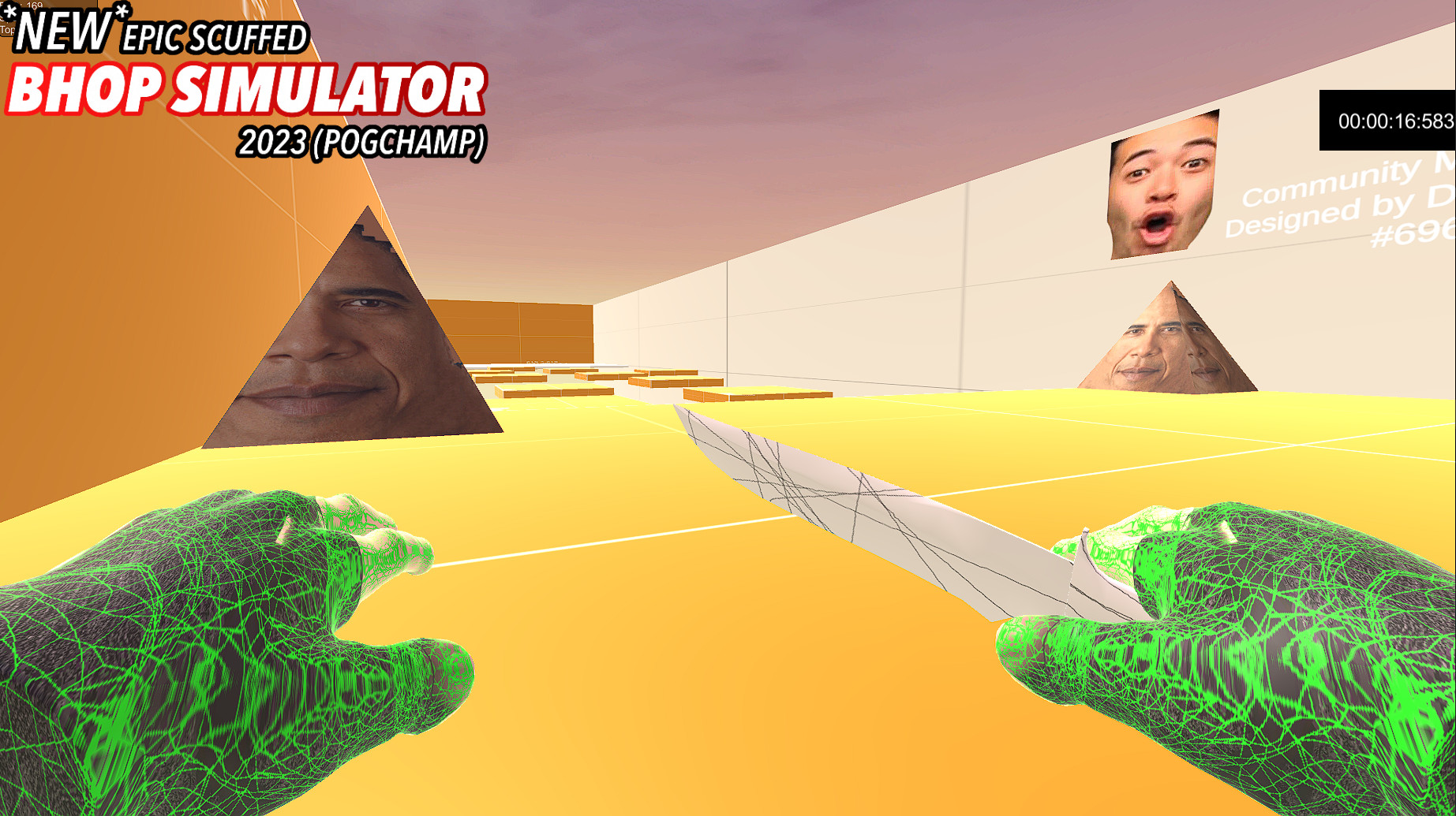 *NEW* SCUFFED EPIC BHOP SIMULATOR 2023 (POG CHAMP) screenshot