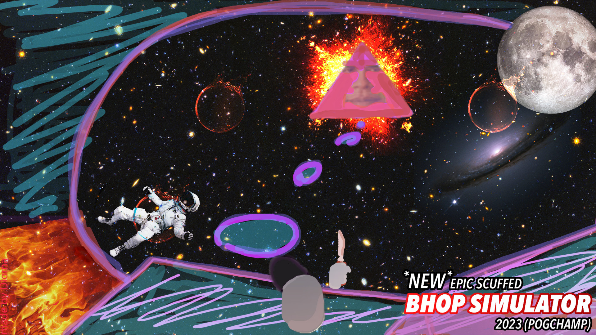 *NEW* SCUFFED EPIC BHOP SIMULATOR 2023 (POG CHAMP) screenshot