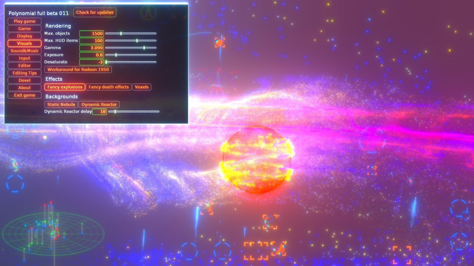 The Polynomial - Space of the music screenshot