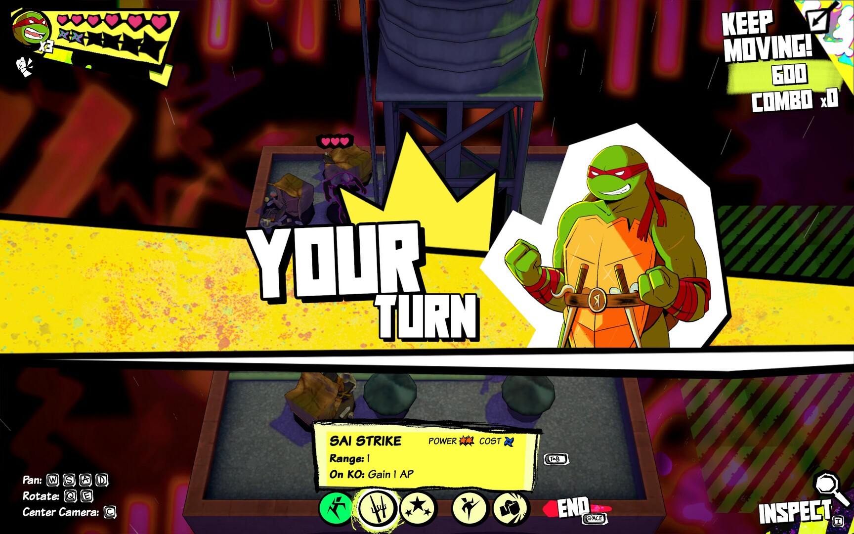 Teenage Mutant Ninja Turtles: Tactical Takedown screenshot