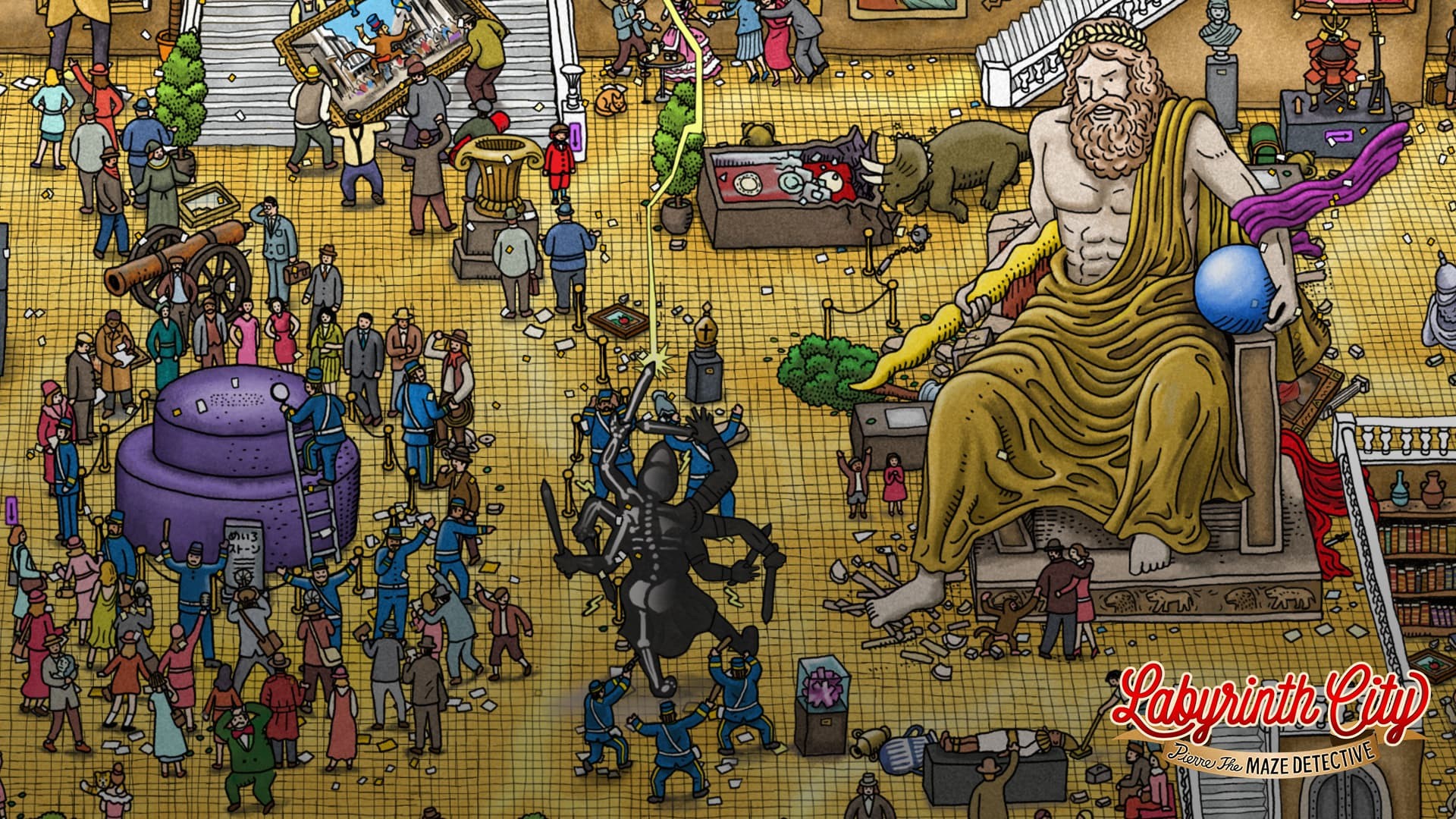 Labyrinth City: Pierre the Maze Detective screenshot