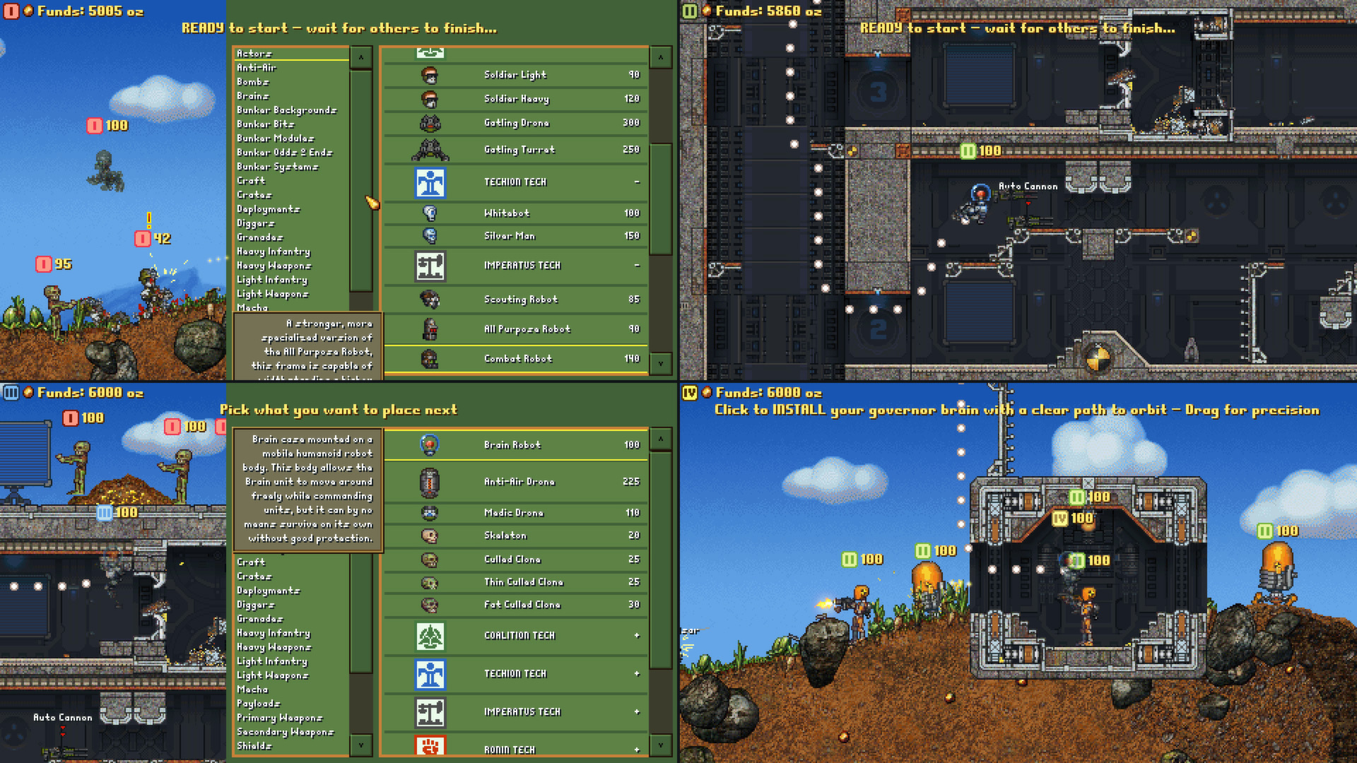 Cortex Command screenshot