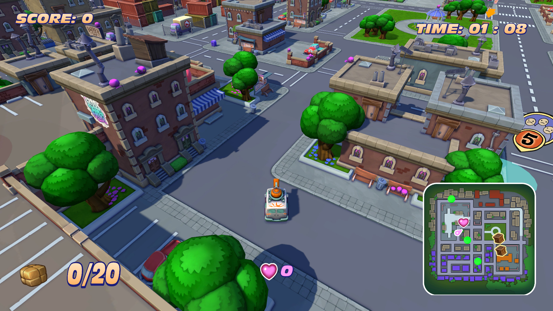 Food Drive: Race against Hunger screenshot