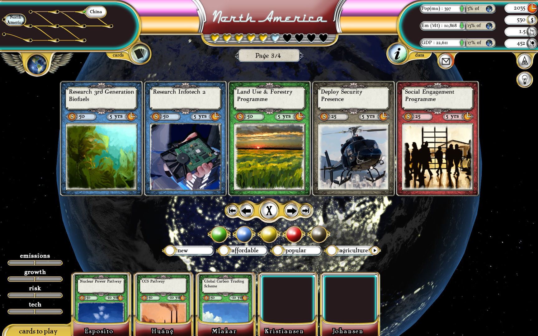 Fate of the World screenshot