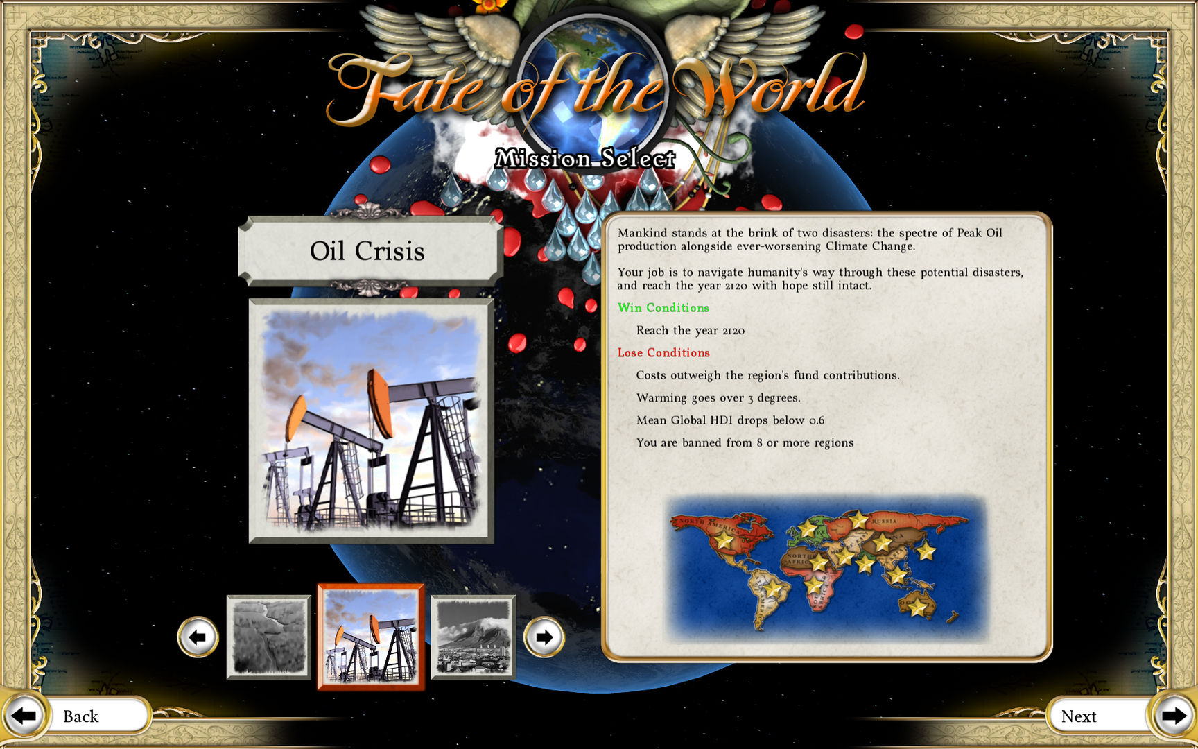 Fate of the World screenshot