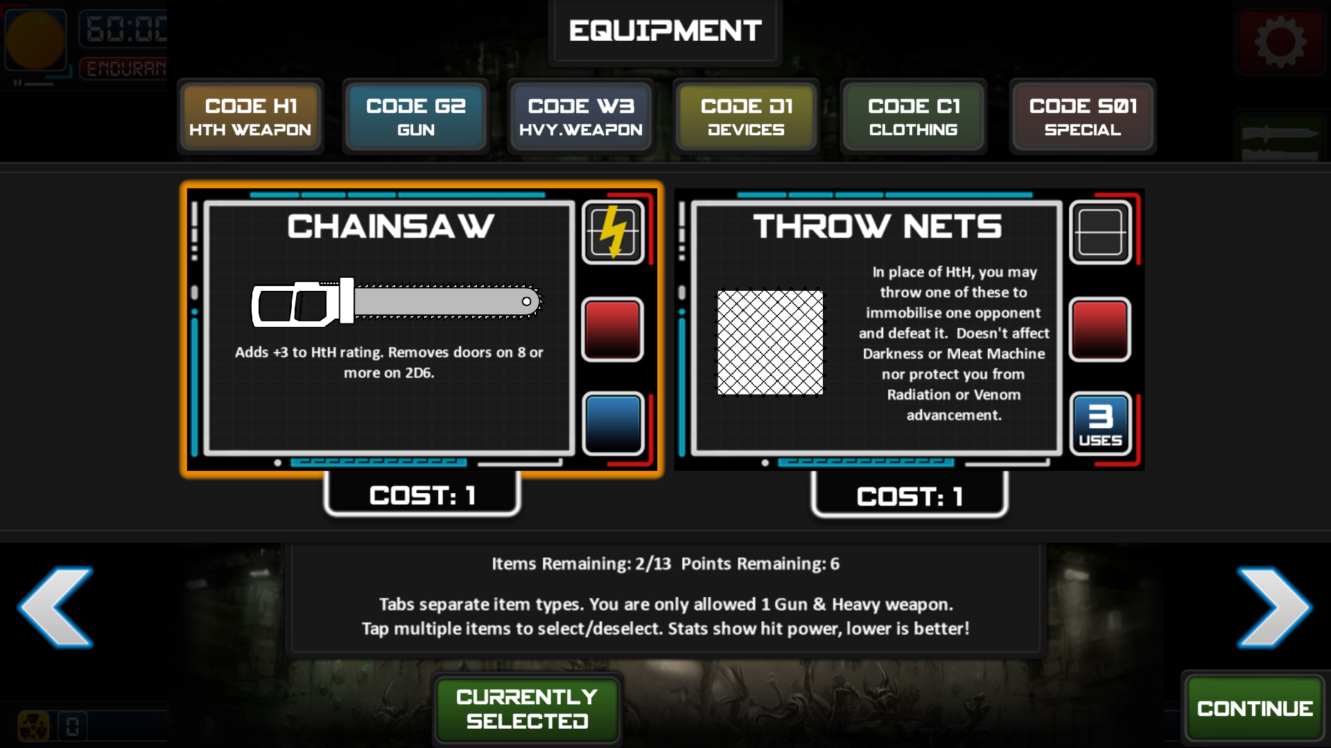 Chainsaw Warrior (Classic) screenshot