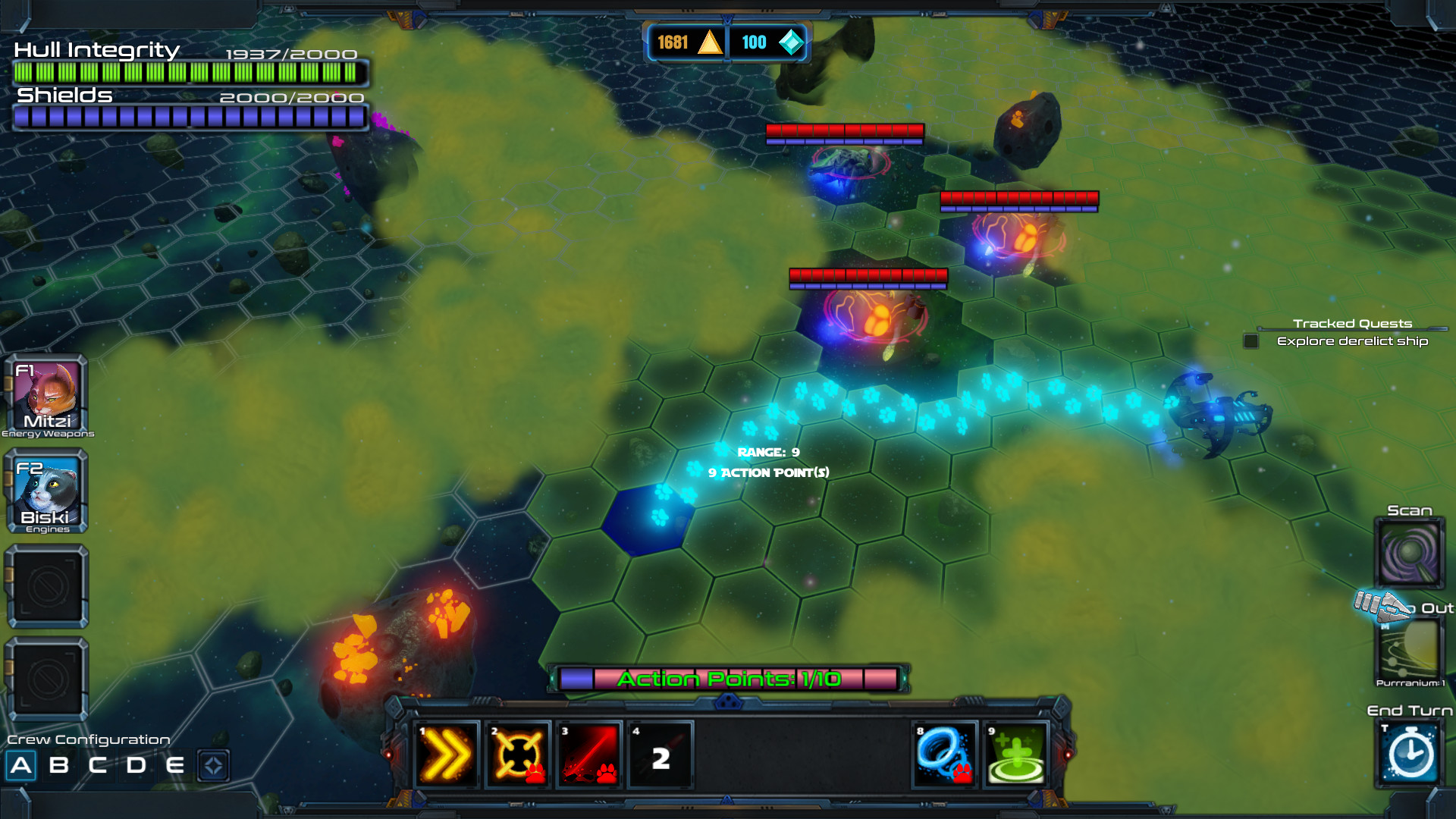 Space Cats Tactics: Prologue screenshot
