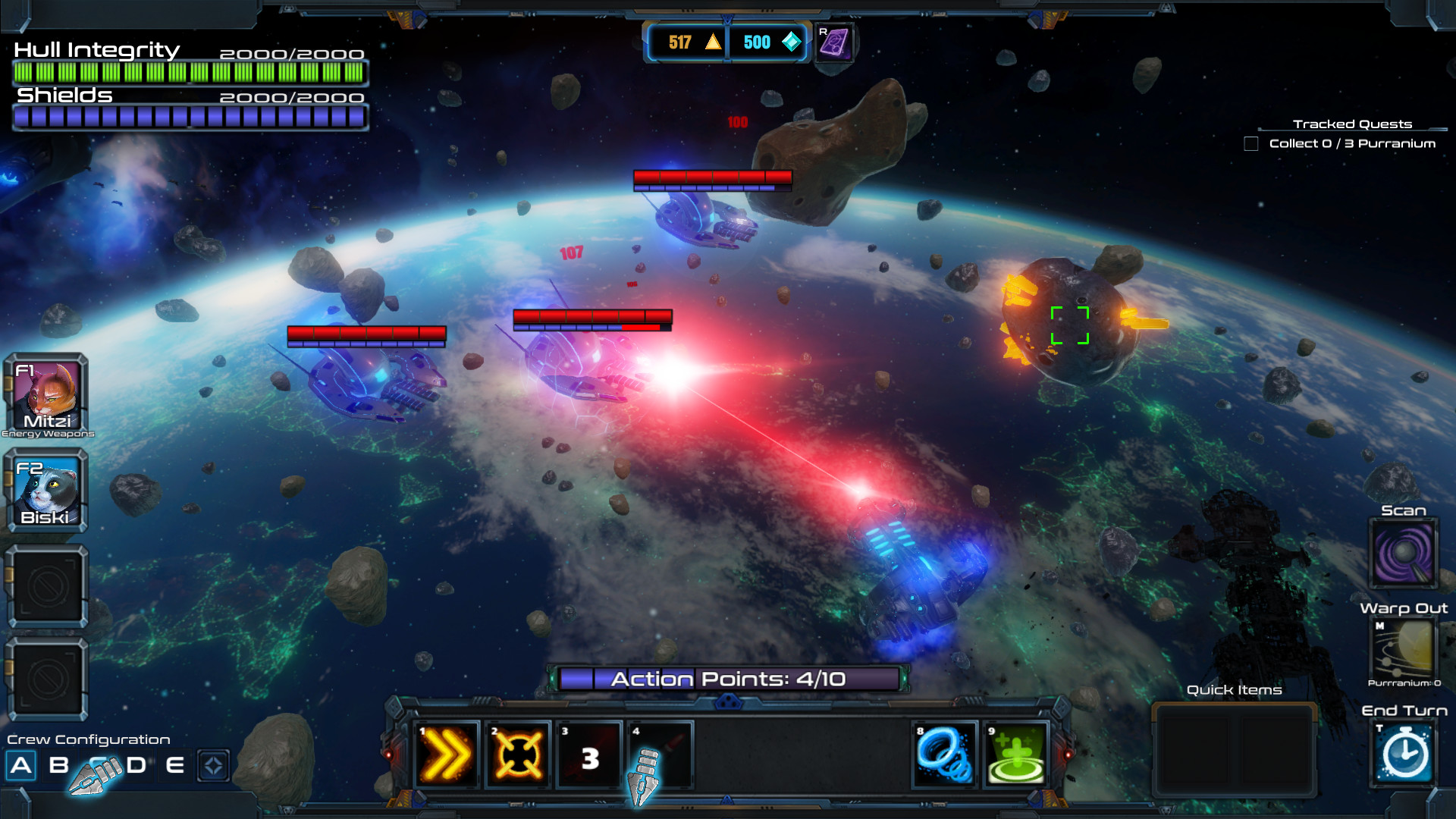Space Cats Tactics: Prologue screenshot