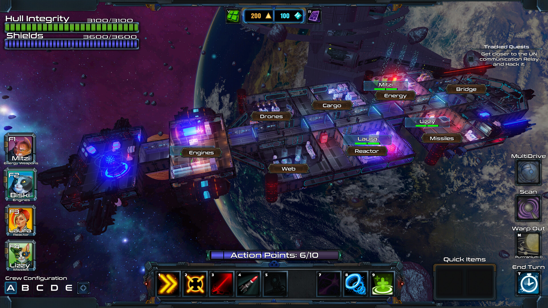 Space Cats Tactics: Prologue screenshot