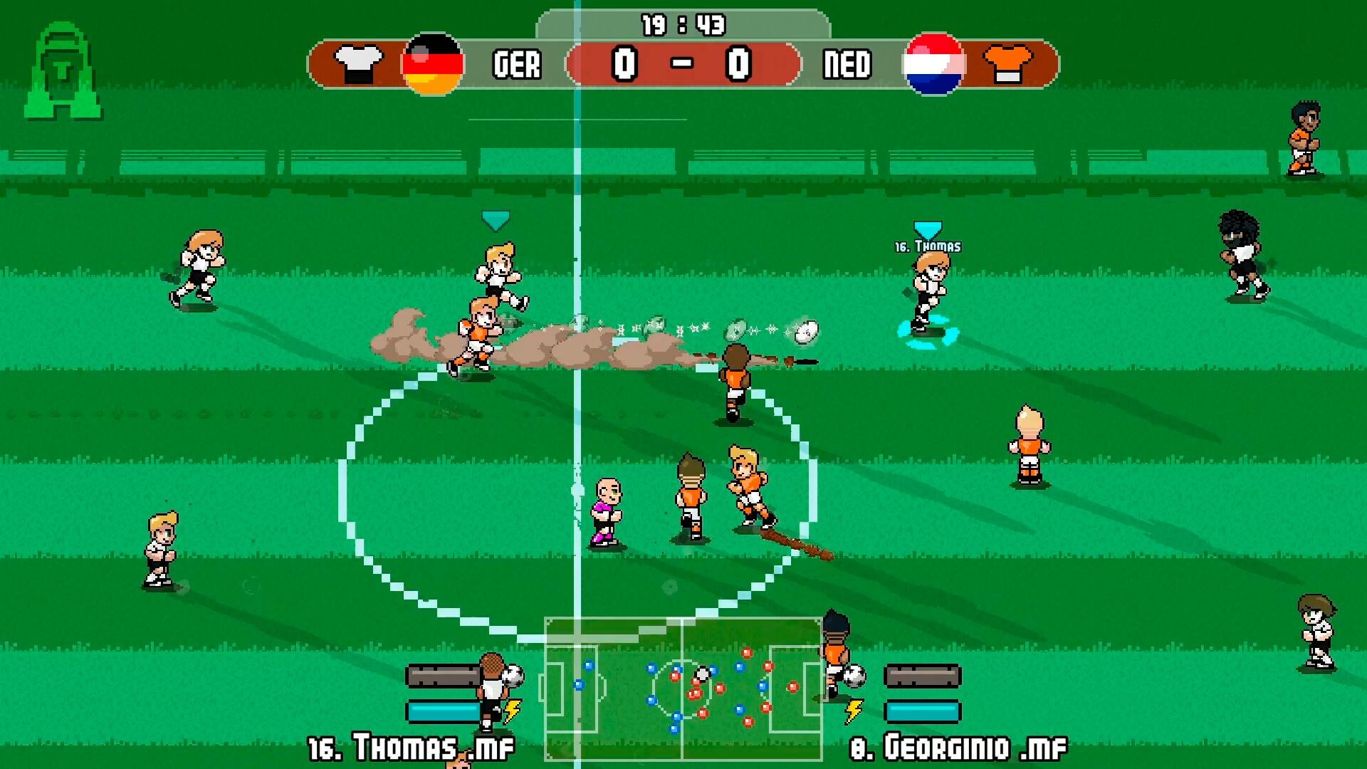 Pixel Cup Soccer - Ultimate Edition screenshot