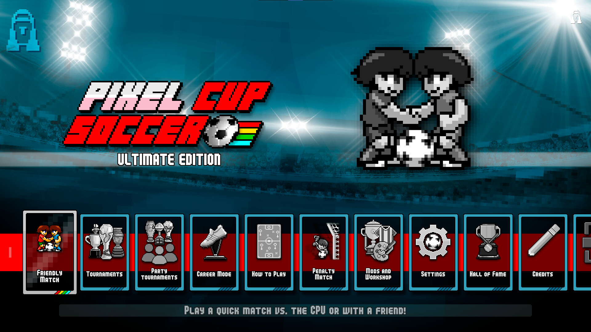 Pixel Cup Soccer - Ultimate Edition screenshot